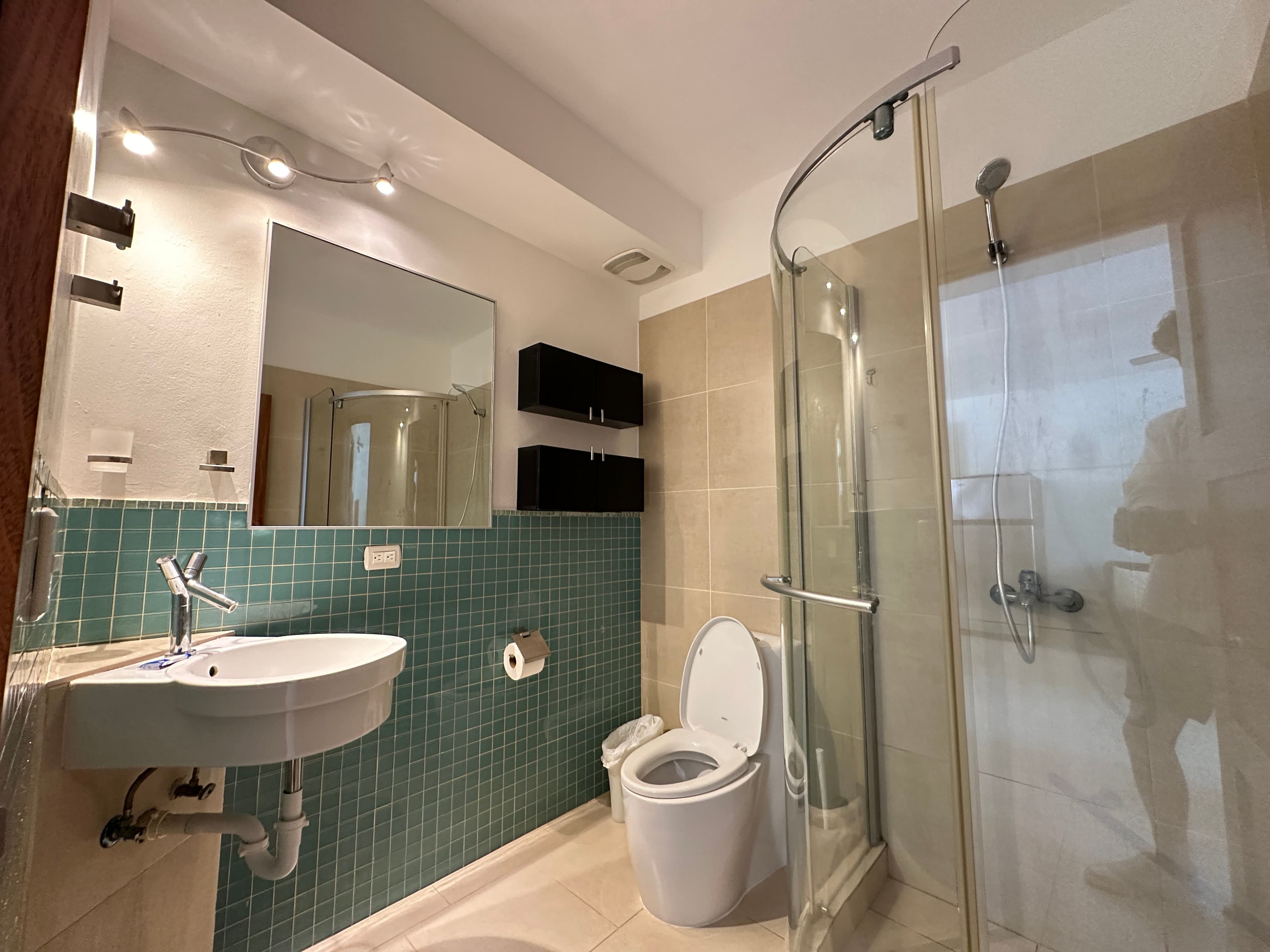 2-Bedroom Furnished Condo in Beachfront Infiniti Blu, Sosúa — Bathroom