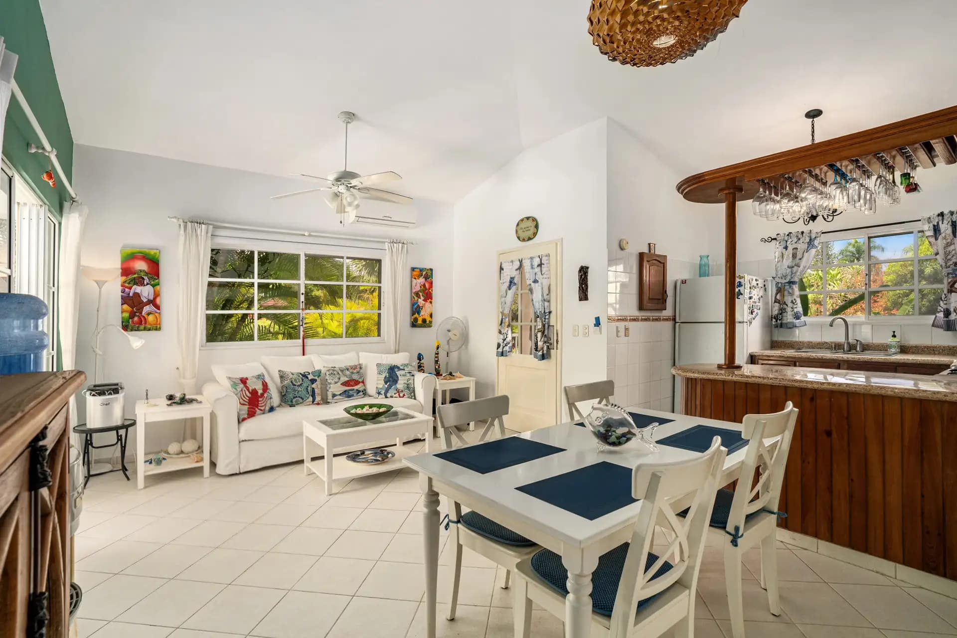 فيلا ساحرة من غرفتي نوم في Hispaniola Residencial مع مسبح خاص وحديقة استوائية، الصورة 4