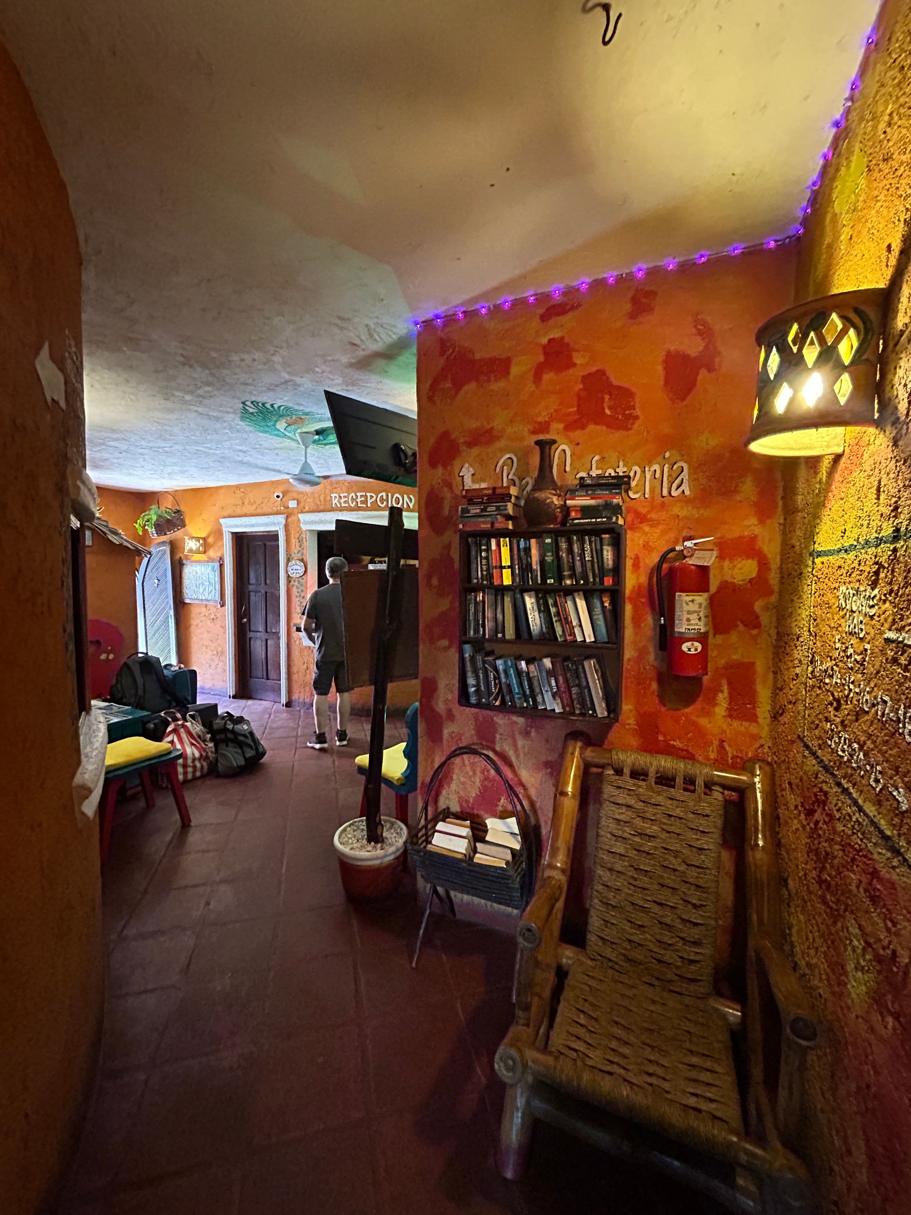 21-Room Mexican-Style Hotel with Courtyard Pool in Sosúa — Reception