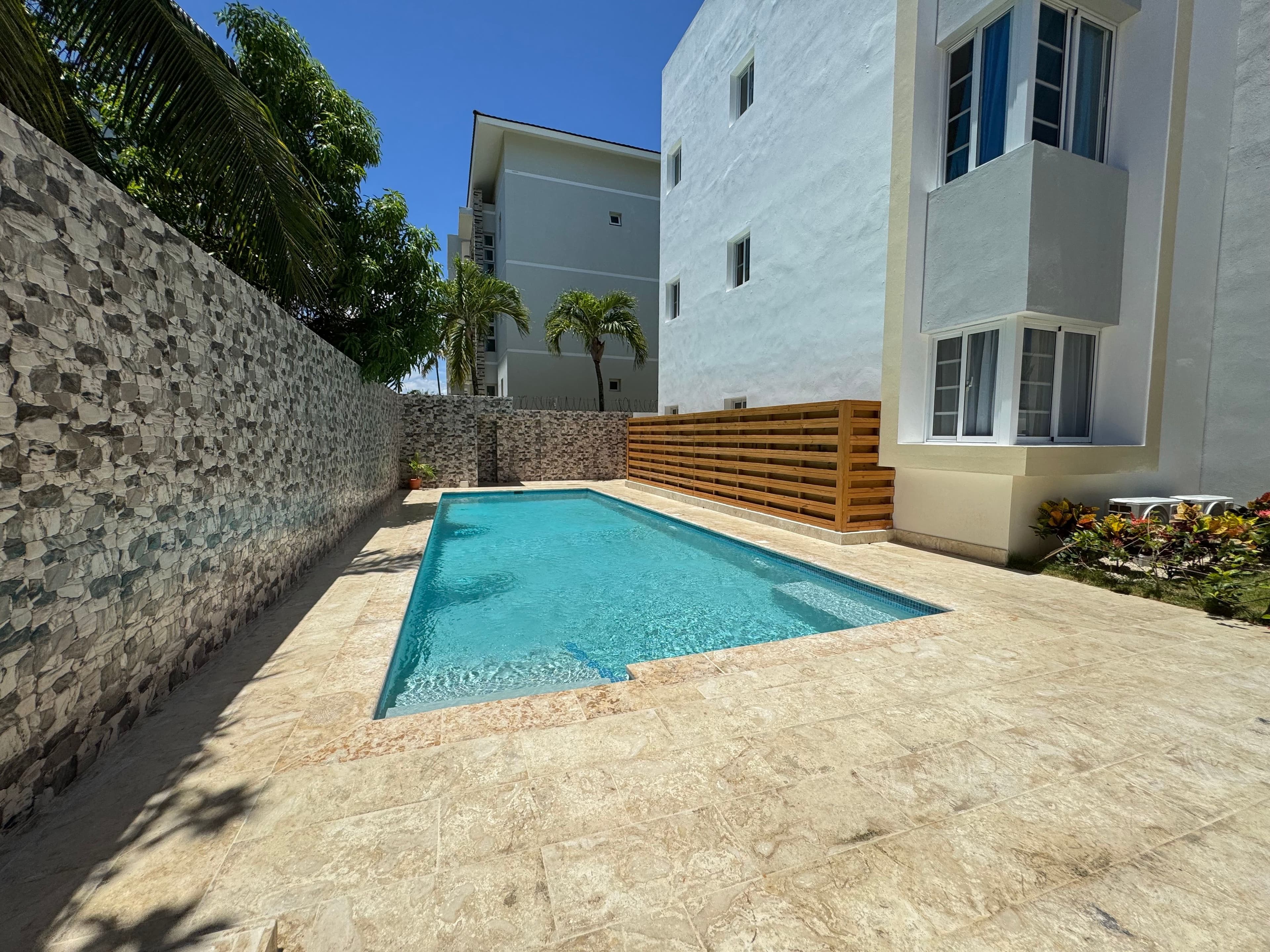 2-Bedroom Apartment with Private Balcony in Sosúa — Pool