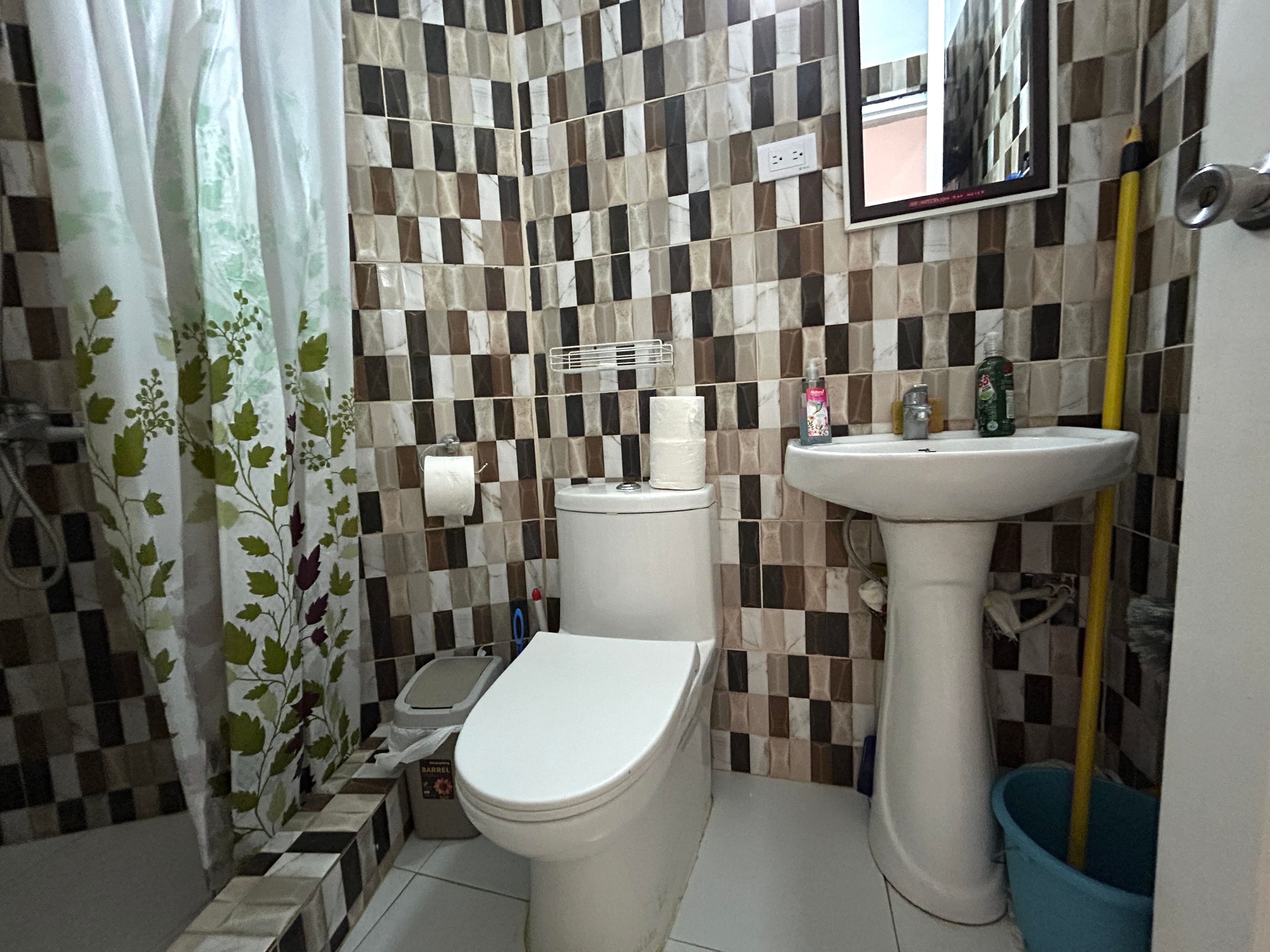 Furnished Double Studio with Owner Financing in Central Sosúa — Bathroom
