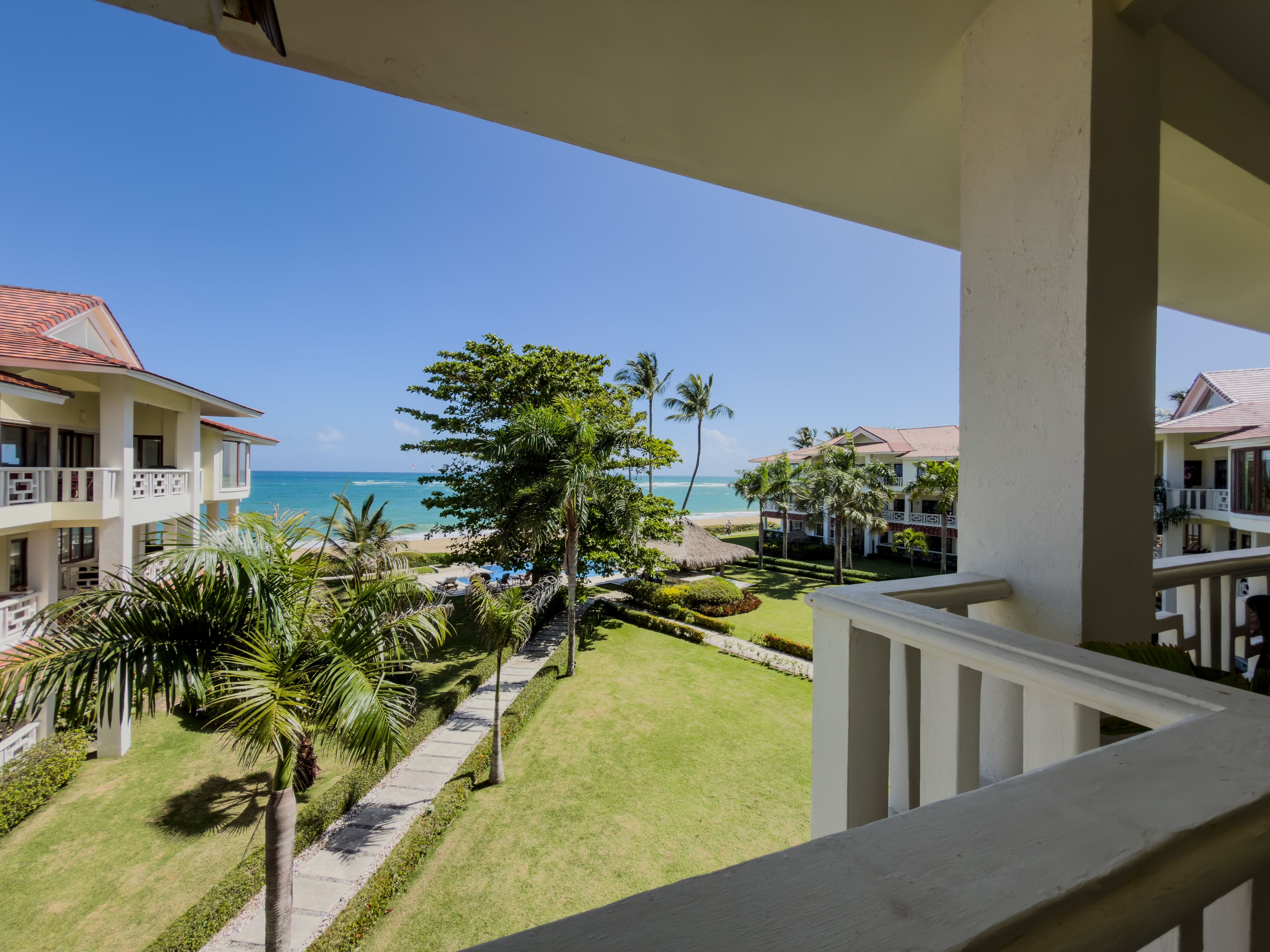4-Bedroom Beachfront Penthouse with Ocean Terraces in Cabarete — View