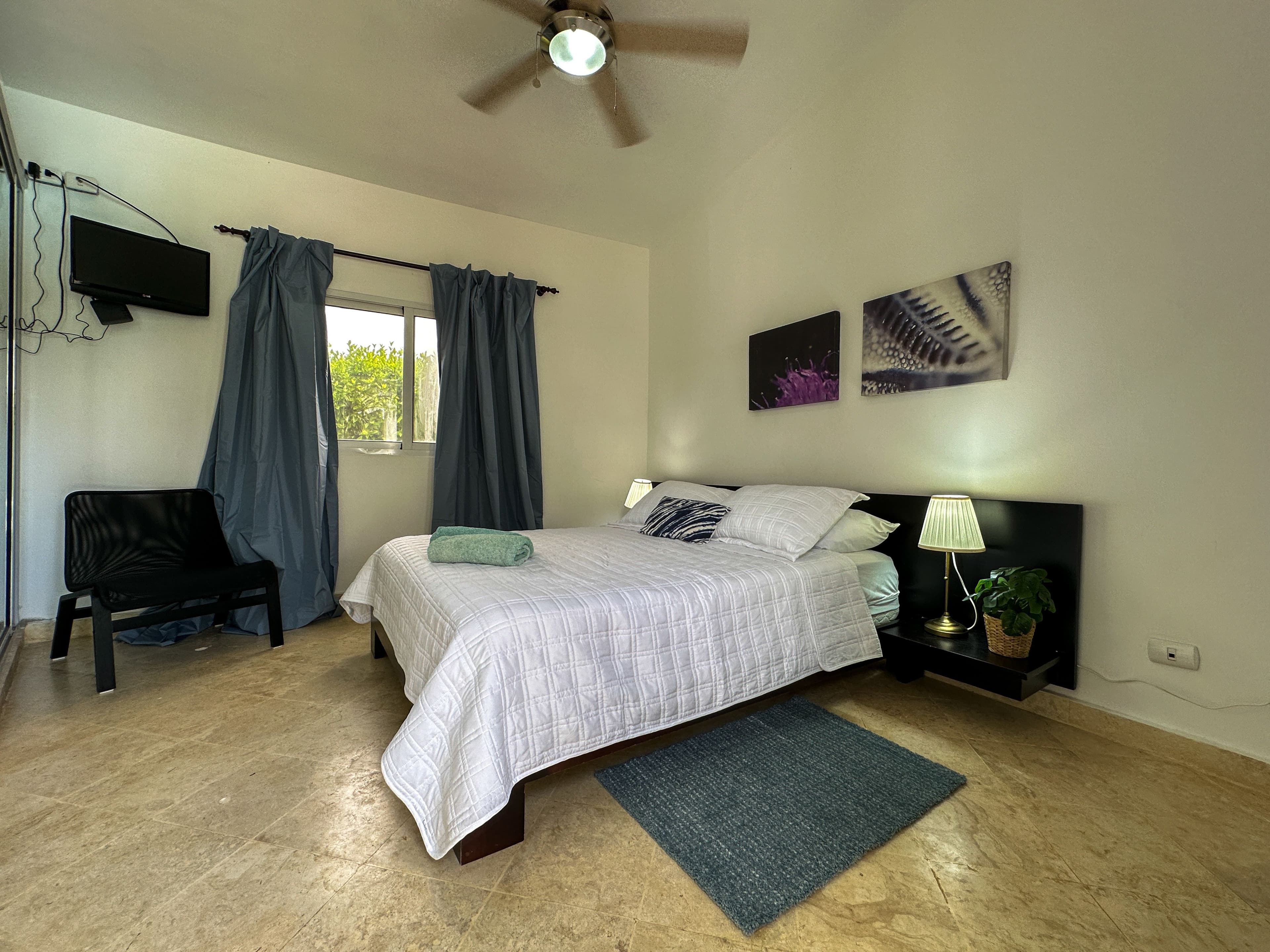 4-Bedroom Villa with Private Pool in Casa Linda, Sosúa — Bedroom
