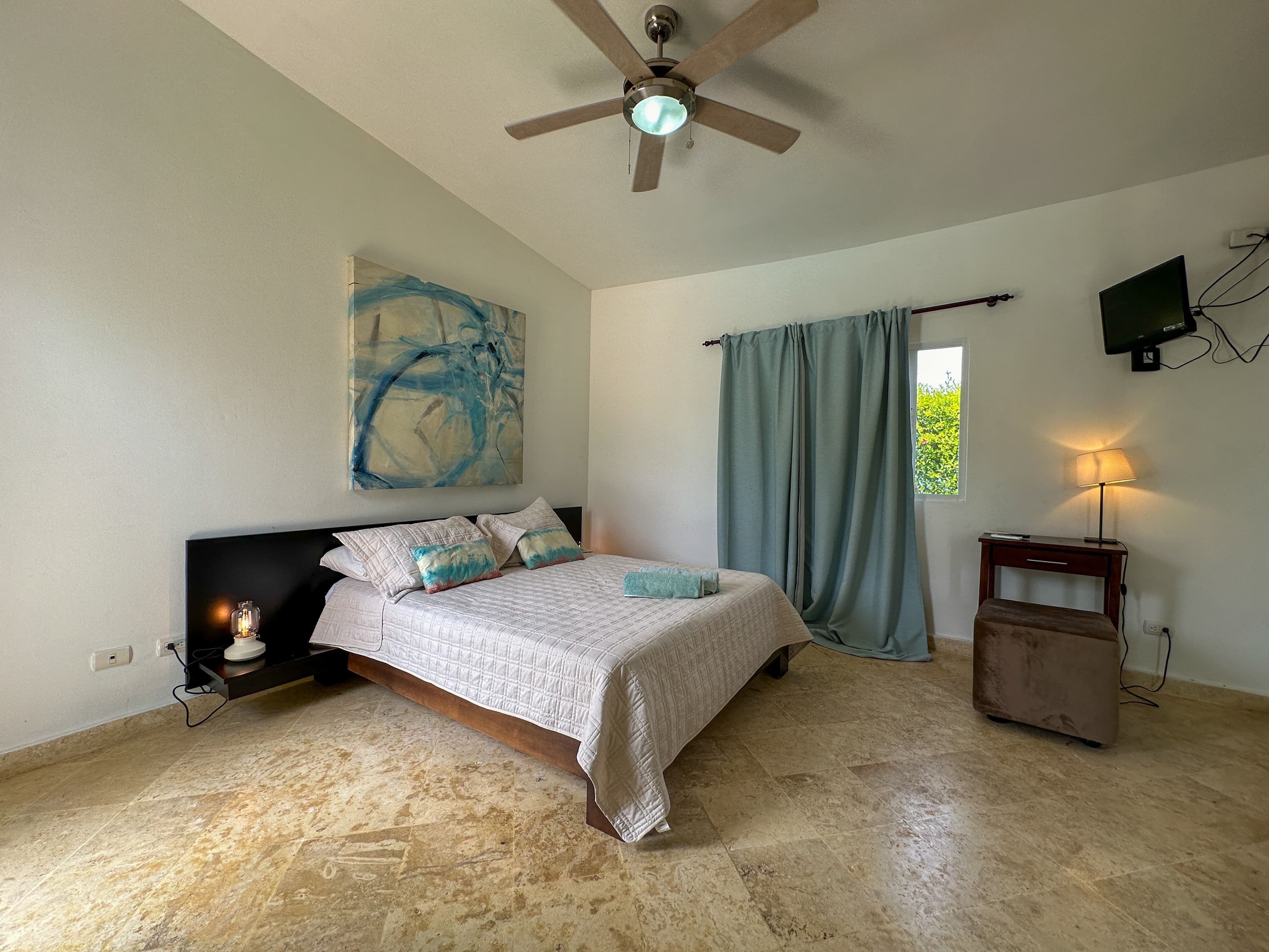 4-Bedroom Villa with Private Pool in Casa Linda, Sosúa — Bedroom