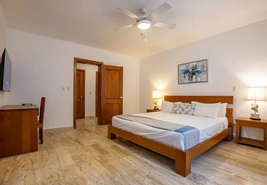 3-Bedroom Apartment with Owner Financing in Sosúa Ocean Village — Bedroom