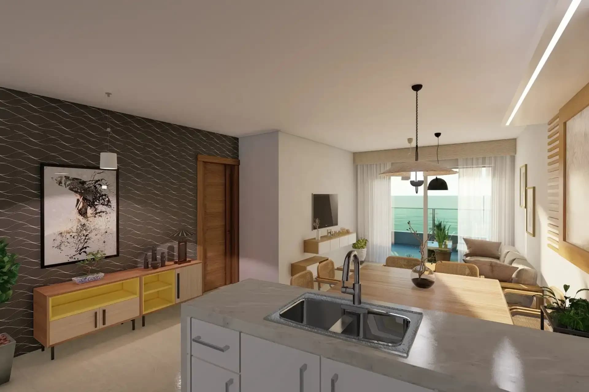 First Line Oceanfront Apartments for sale at Encuentro Beach, фото 4
