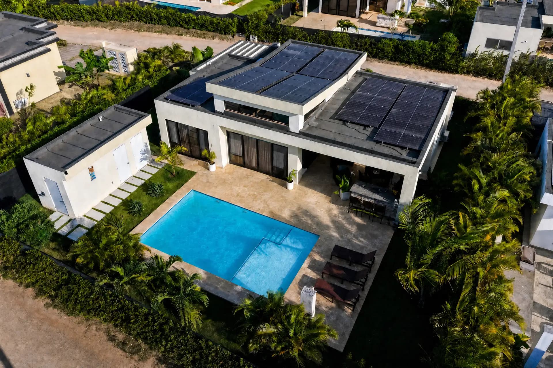 Villa à énergie solaire avec piscine privée à vendre à Casa Linda, Sosua, photo 3