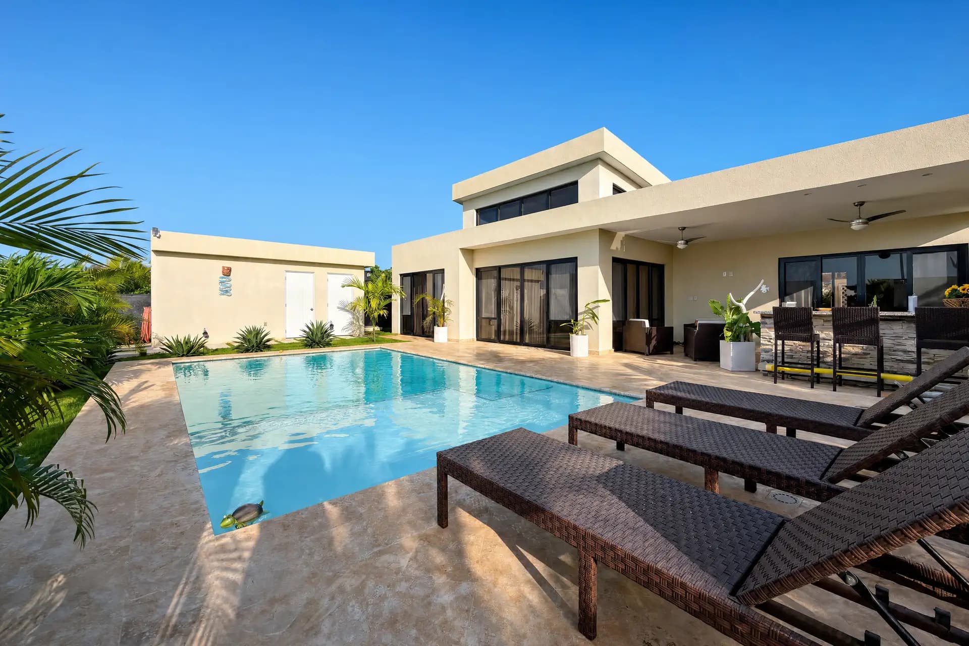 Villa à énergie solaire avec piscine privée à vendre à Casa Linda, Sosua, photo 2