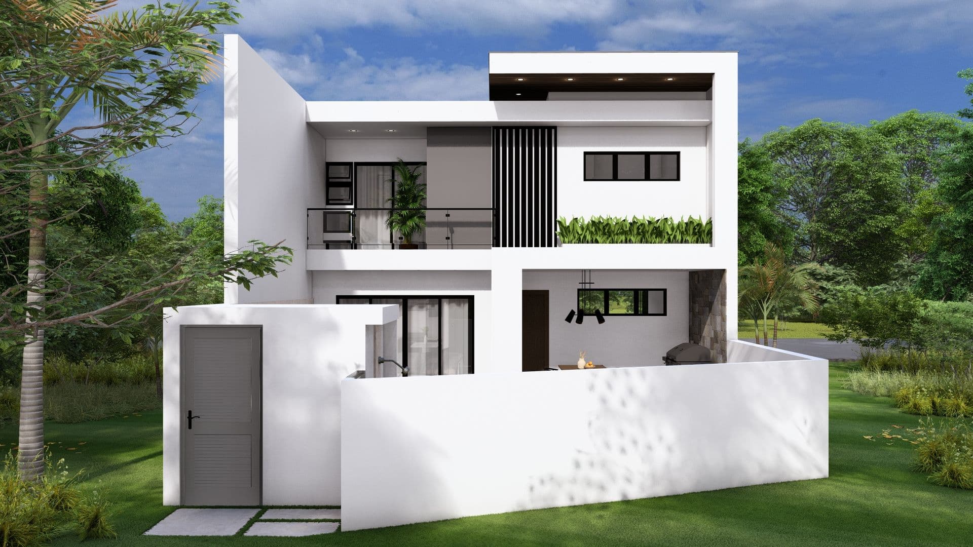 2-Bedroom Townhouse with Private Plunge Pool in Sosúa — Exterior
