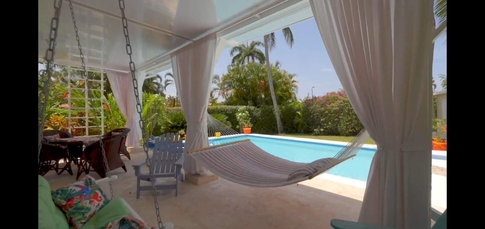 2-Bedroom Villa with Pool and Large Garden in Casa Linda, Sosúa — Terrace