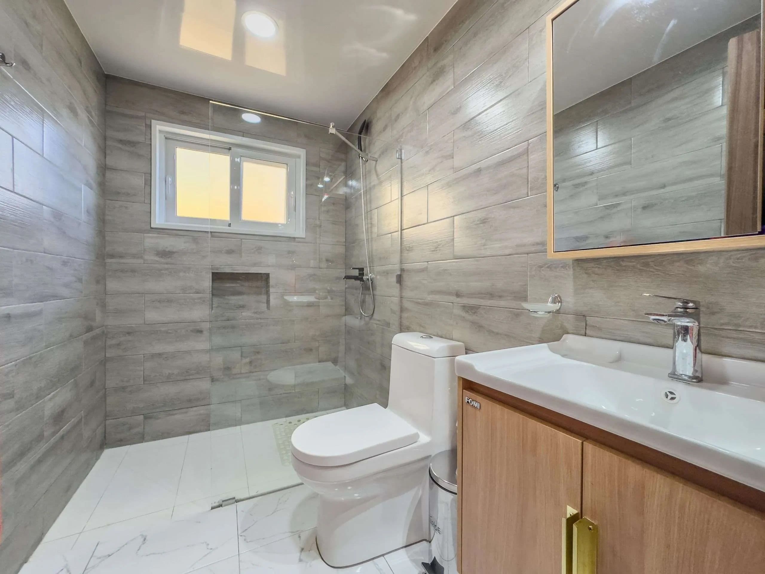 Appartement 2 chambres en rez-de-chaussée avec terrasse privée à Sosúa — Bathroom