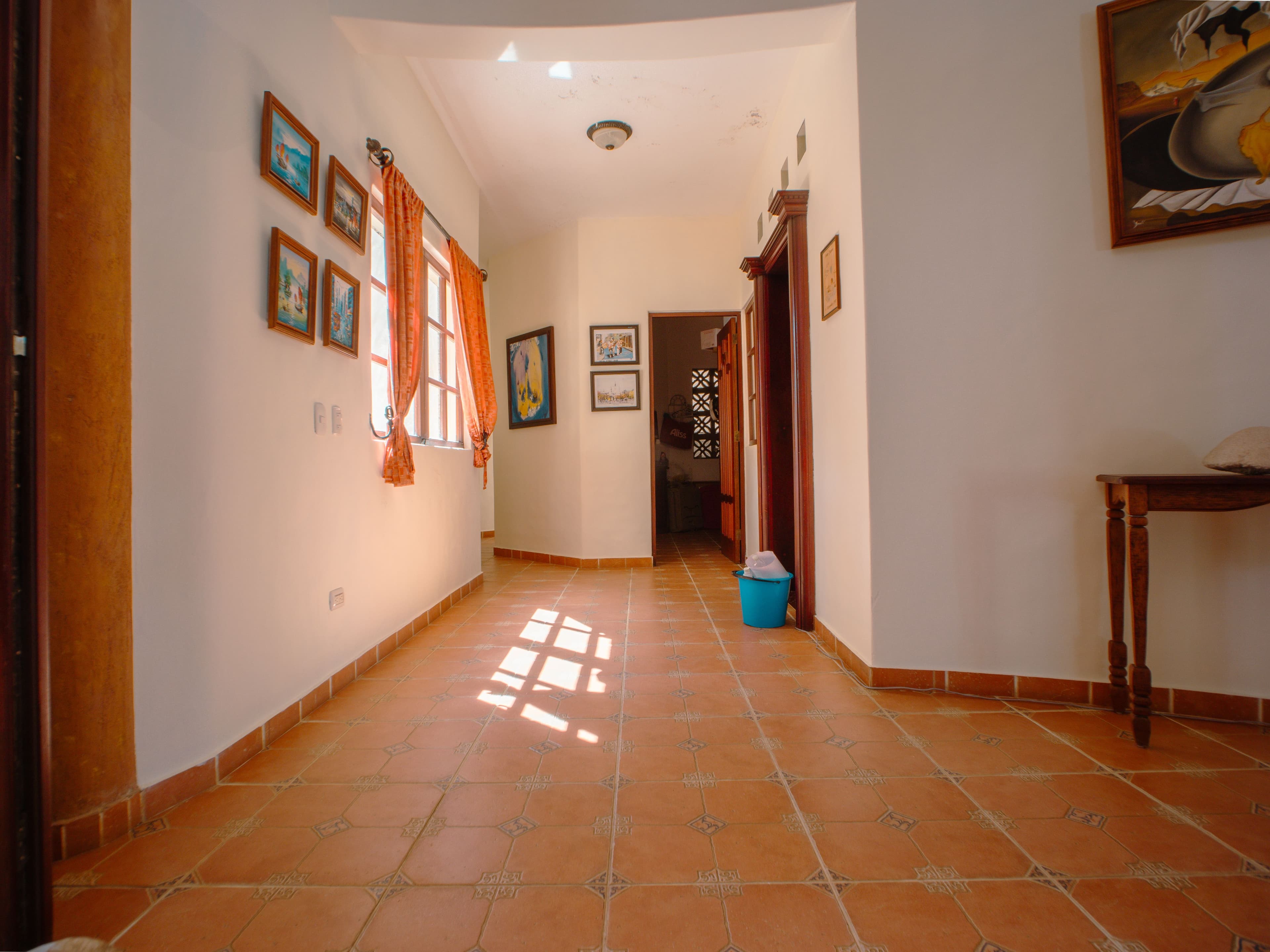 5-Bedroom Solar-Powered Villa with 20,000-Gallon Pool in Sosúa — Hallway