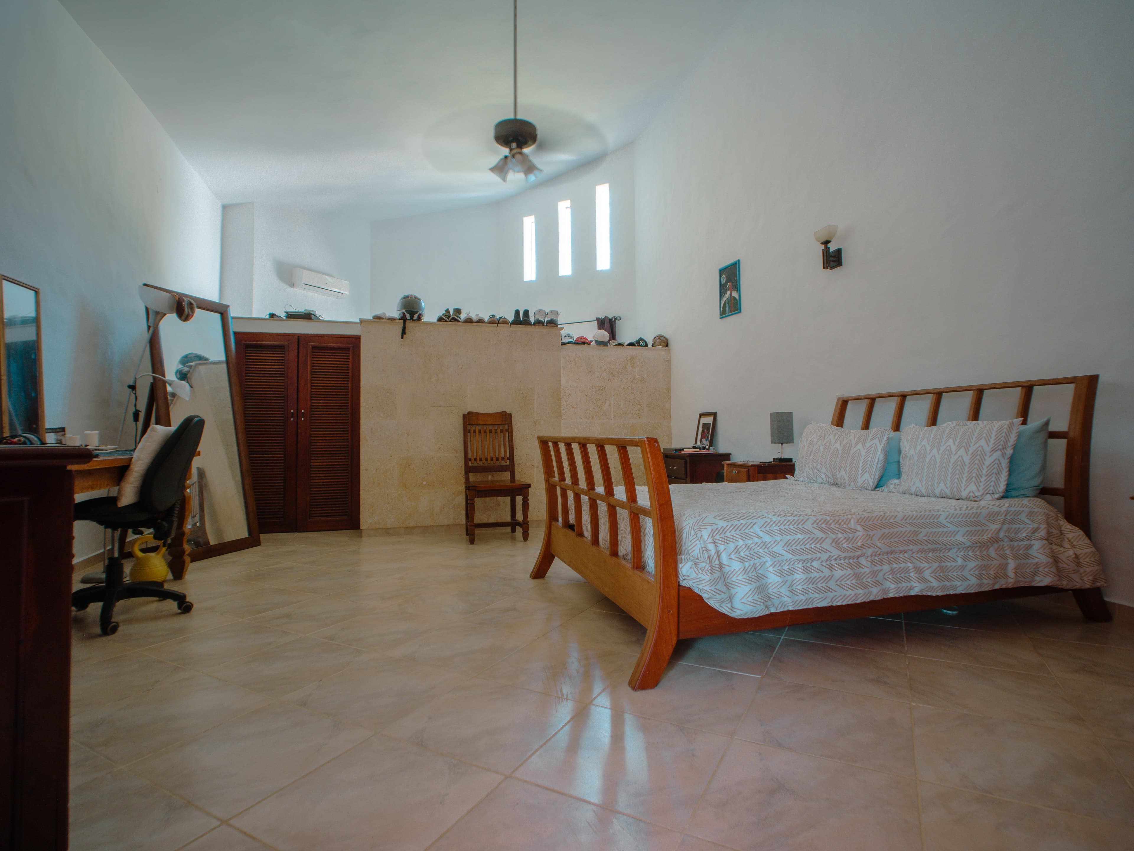 5-Bedroom Solar-Powered Villa with 20,000-Gallon Pool in Sosúa — Bedroom