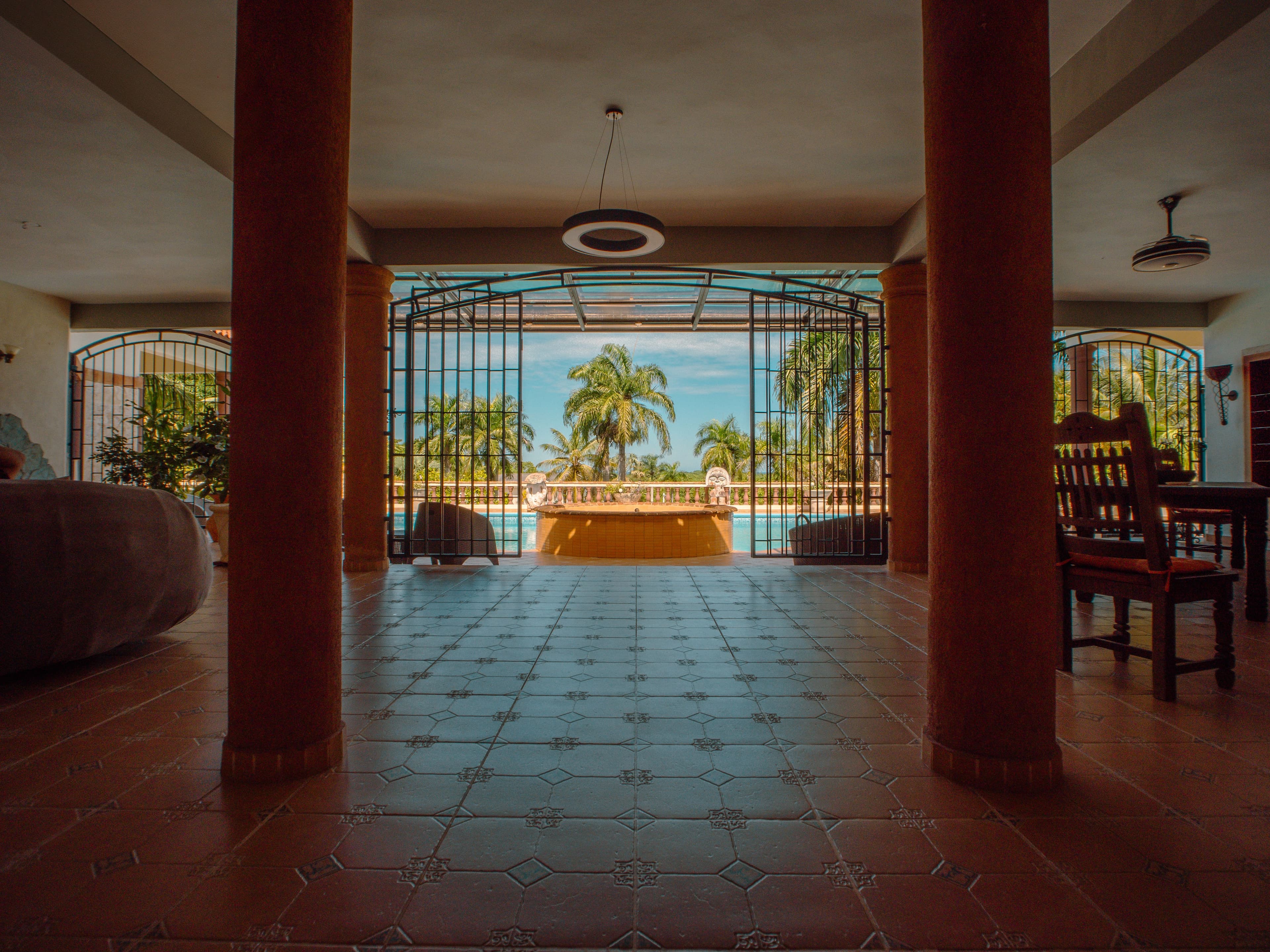 5-Bedroom Solar-Powered Villa with 20,000-Gallon Pool in Sosúa — Terrace