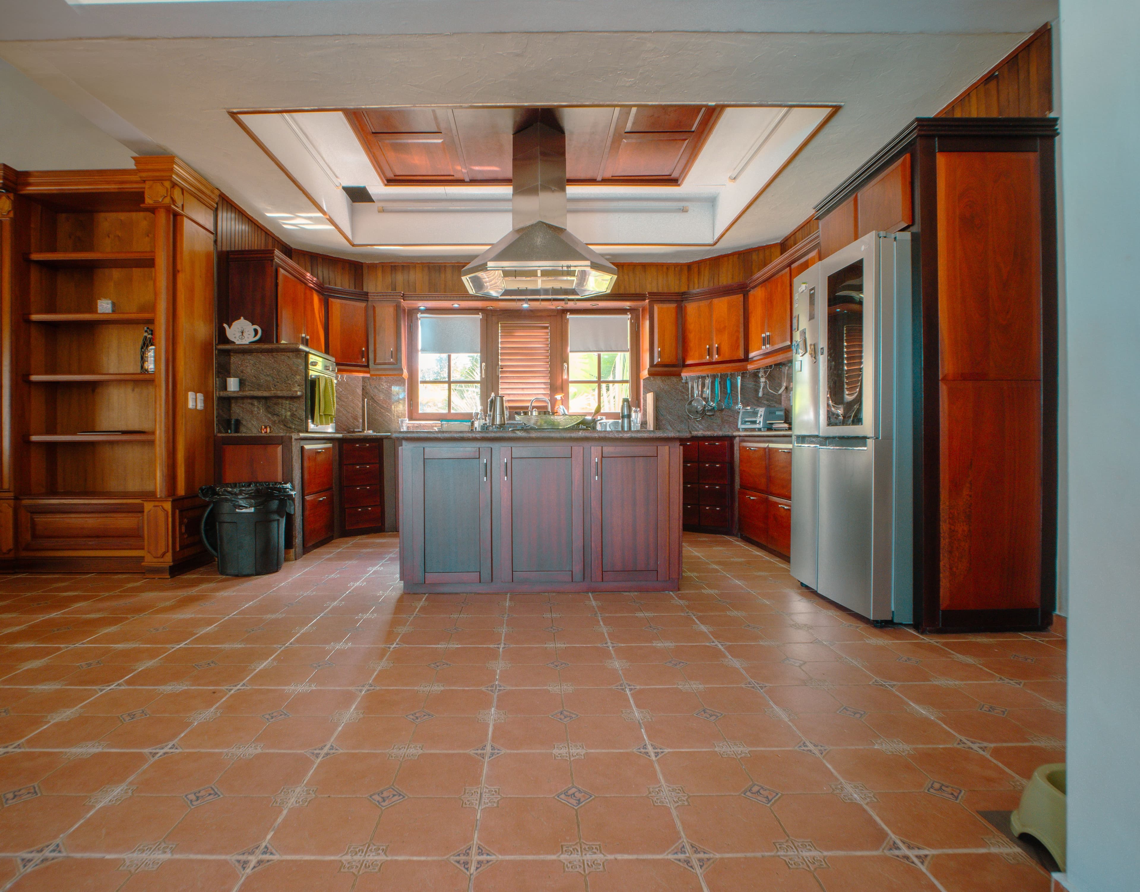 5-Bedroom Solar-Powered Villa with 20,000-Gallon Pool in Sosúa — Kitchen