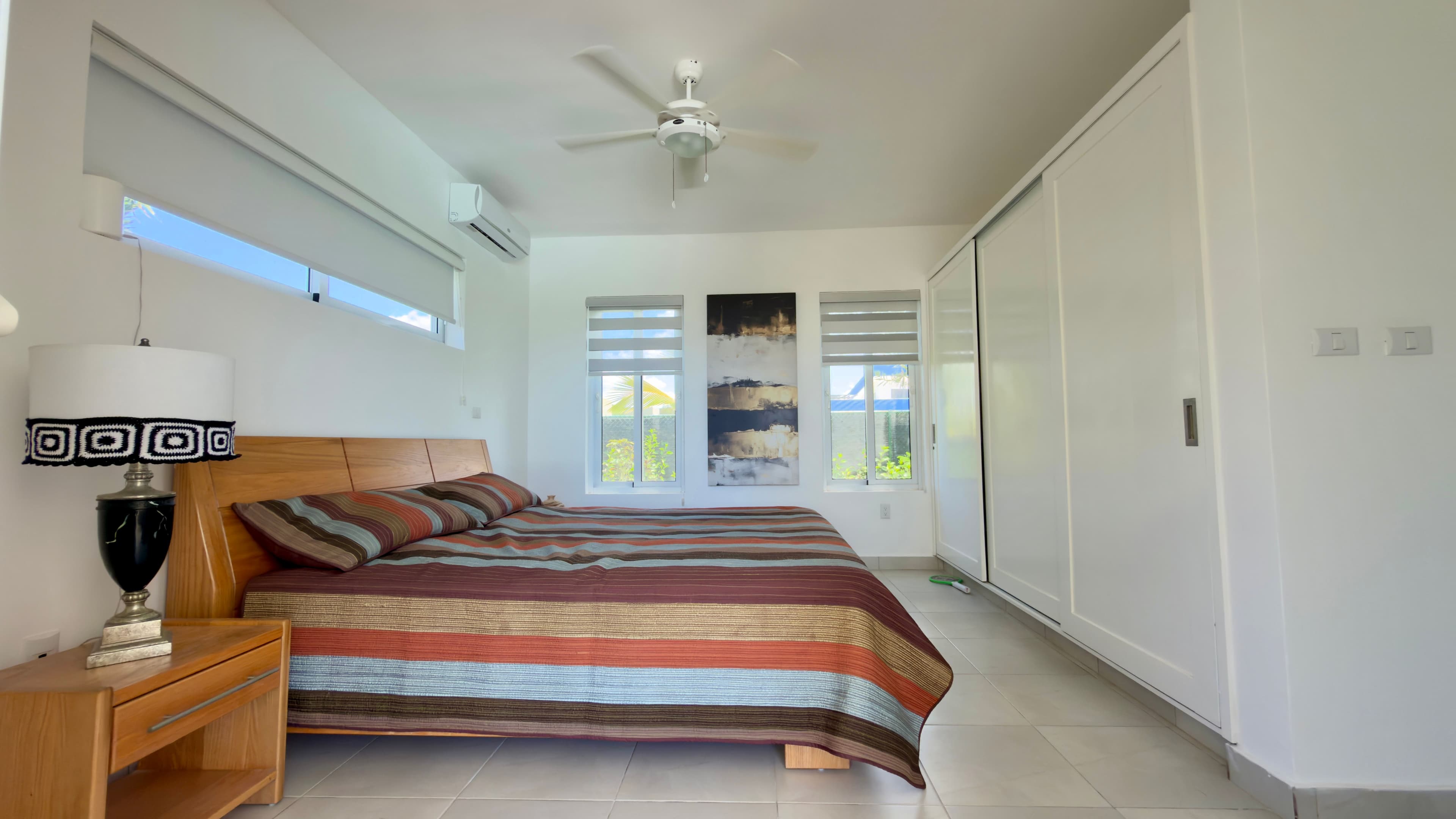 3-Bedroom Ocean View Villa with Pool in Casa Linda, Sosúa — Schlafzimmer