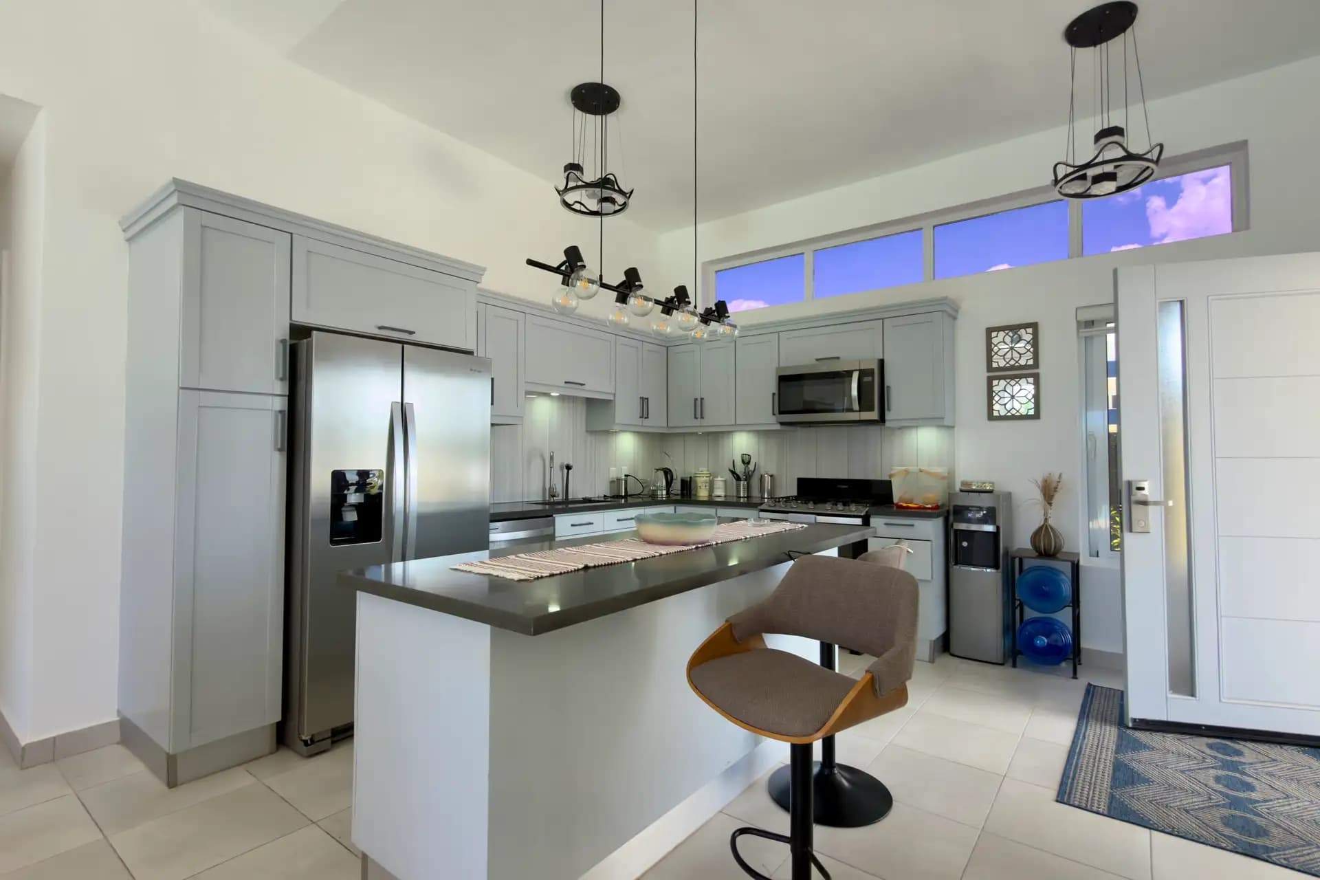 3-Bedroom Ocean View Villa with Pool in Casa Linda, Sosúa — Küche
