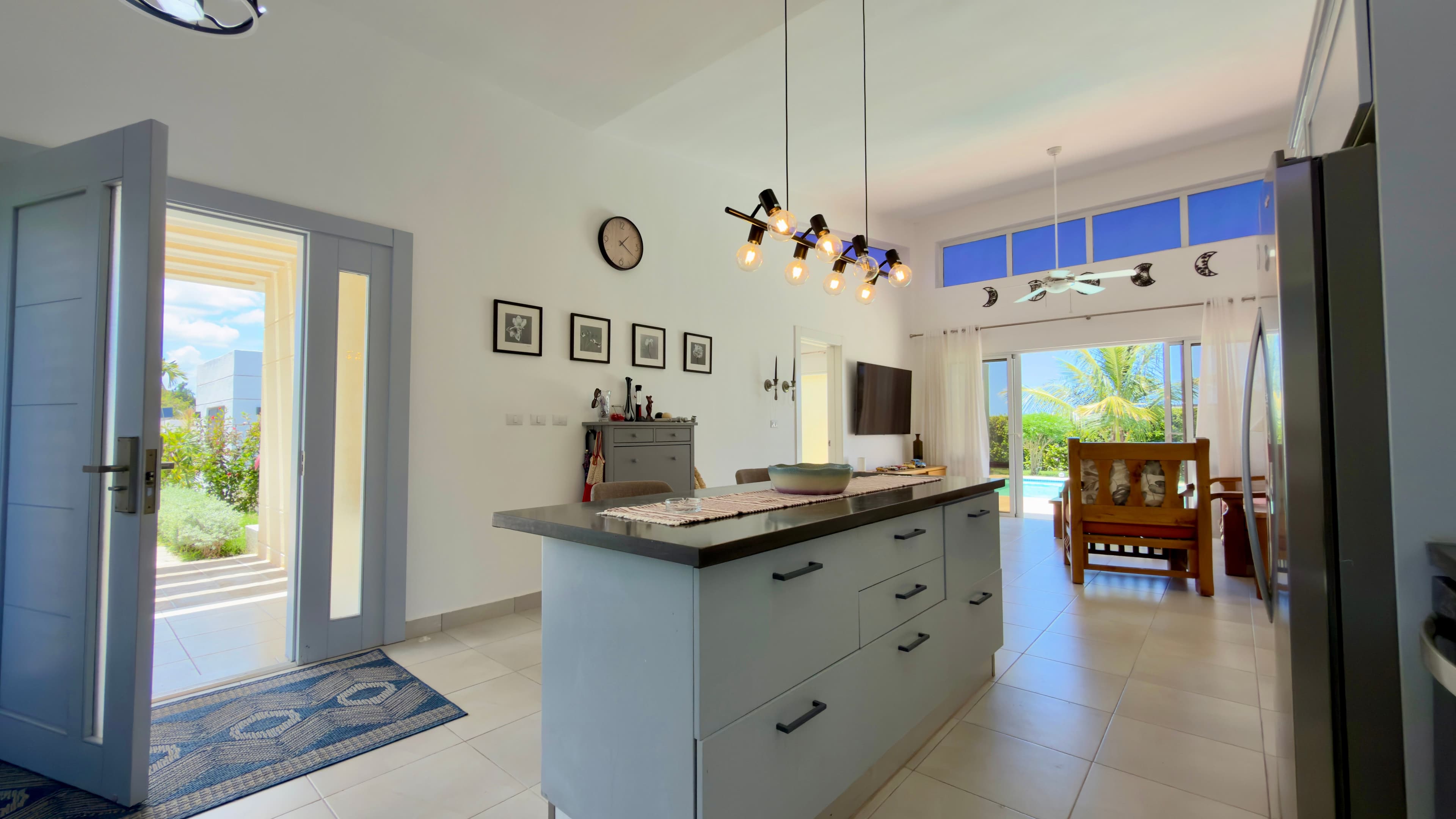 3-Bedroom Ocean View Villa with Pool in Casa Linda, Sosúa — Küche