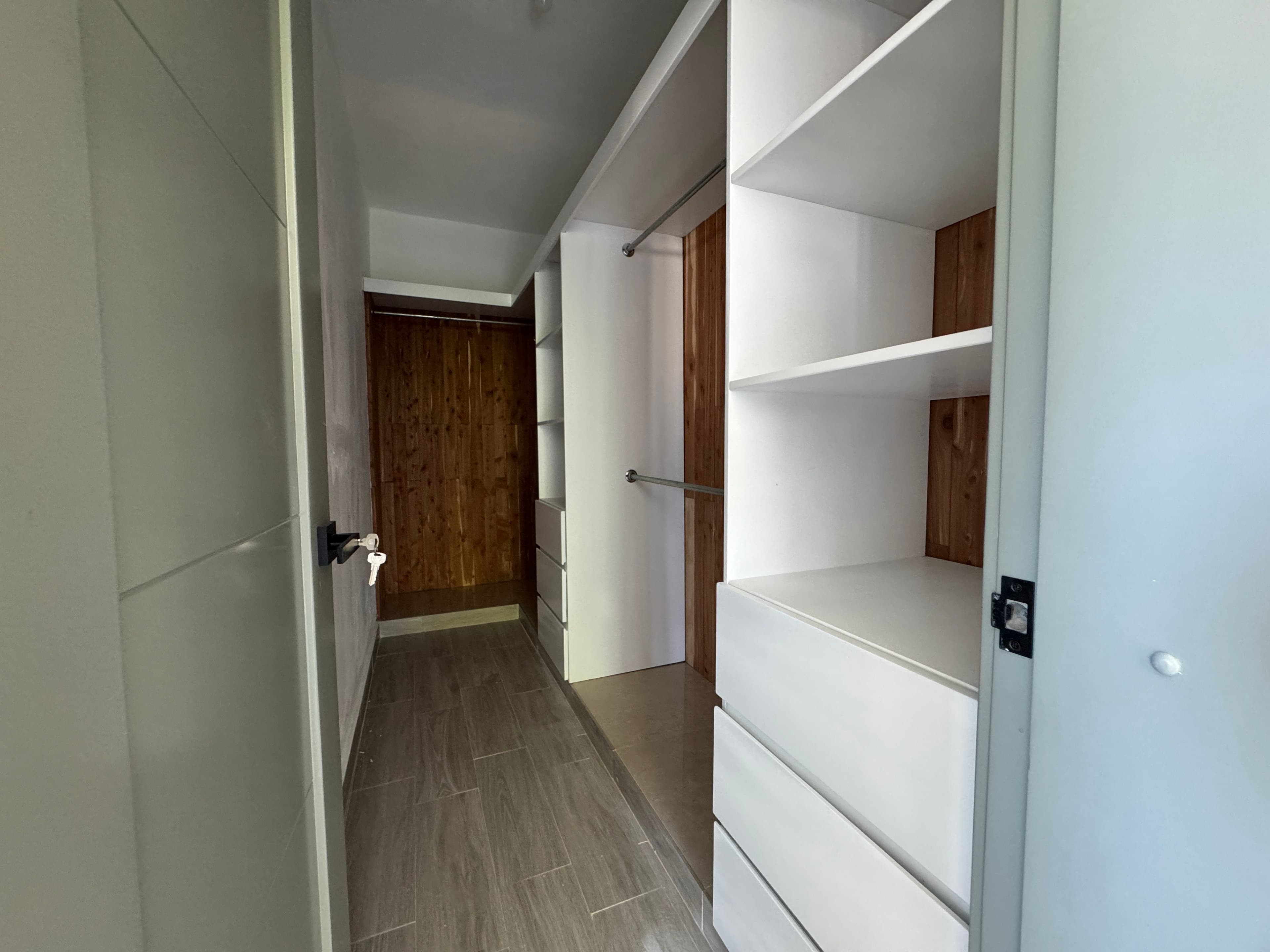 Modern 3-Bedroom Pool Villa in Villas Larimar, Perla Marina — Walk-in closet