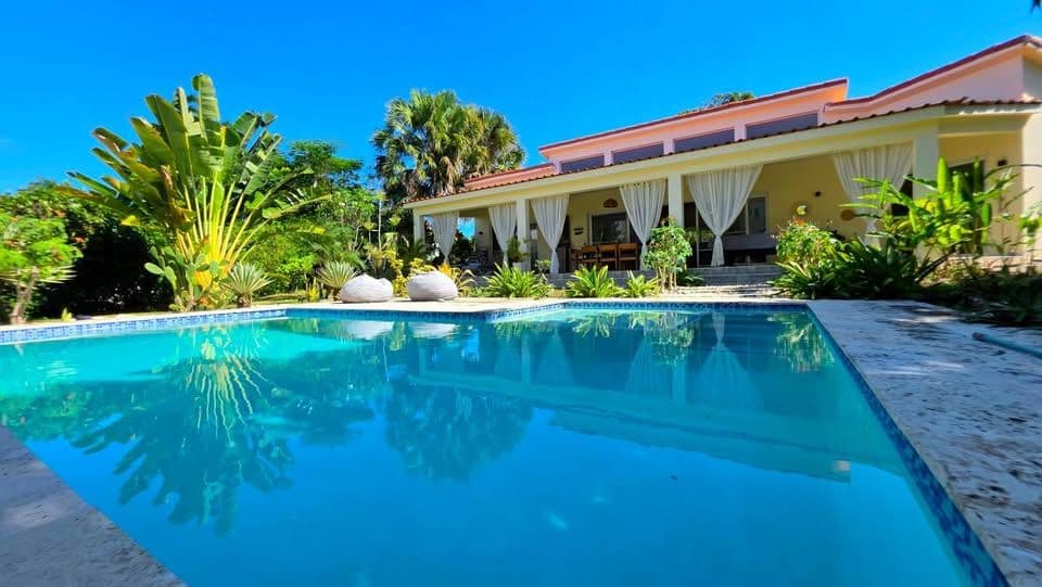 3-Bedroom Villa on a 1,071 m² Lot in Perla Marina, Cabarete — Pool