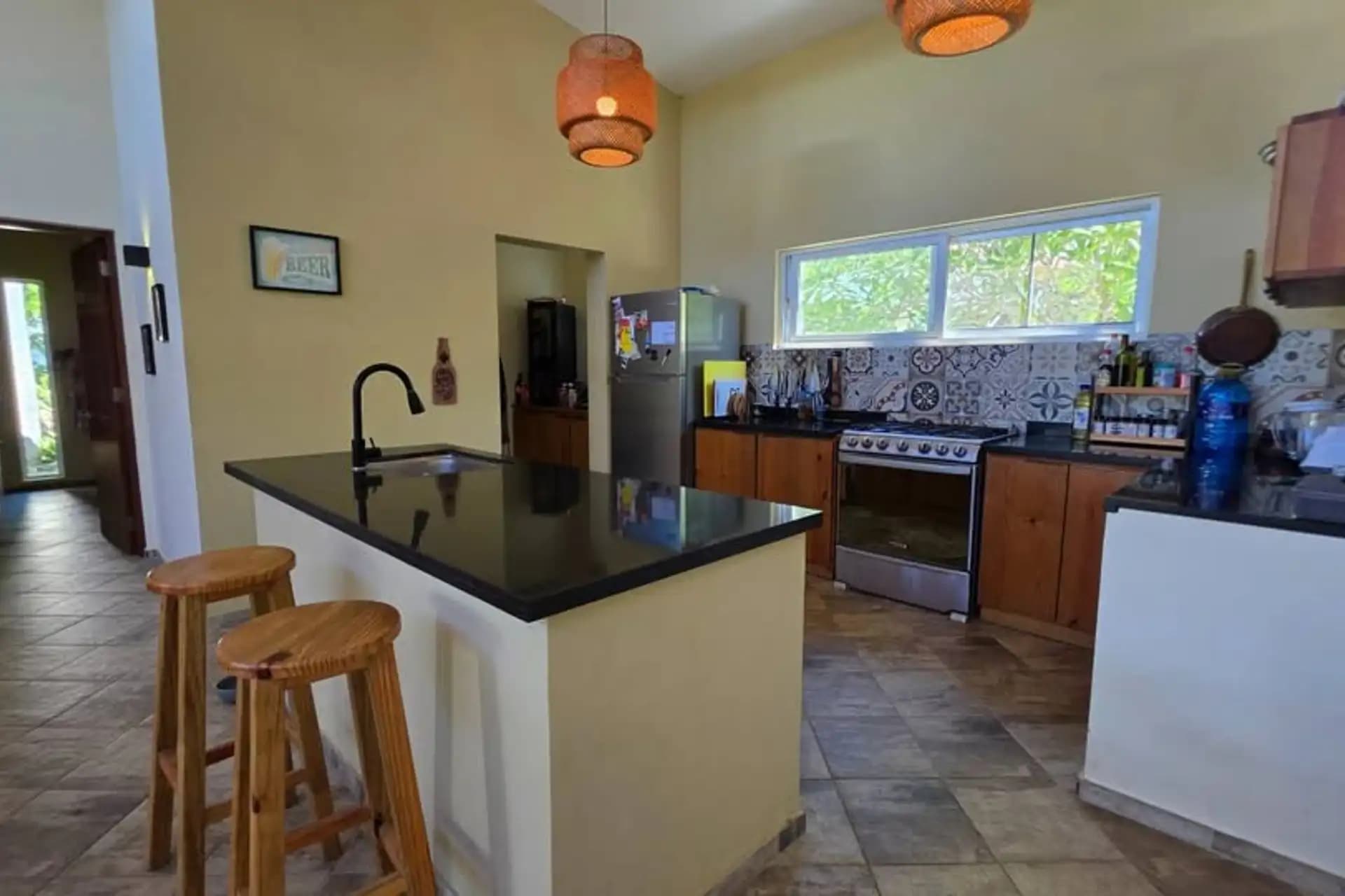 3-Bedroom Villa on a 1,071 m² Lot in Perla Marina, Cabarete — Kitchen