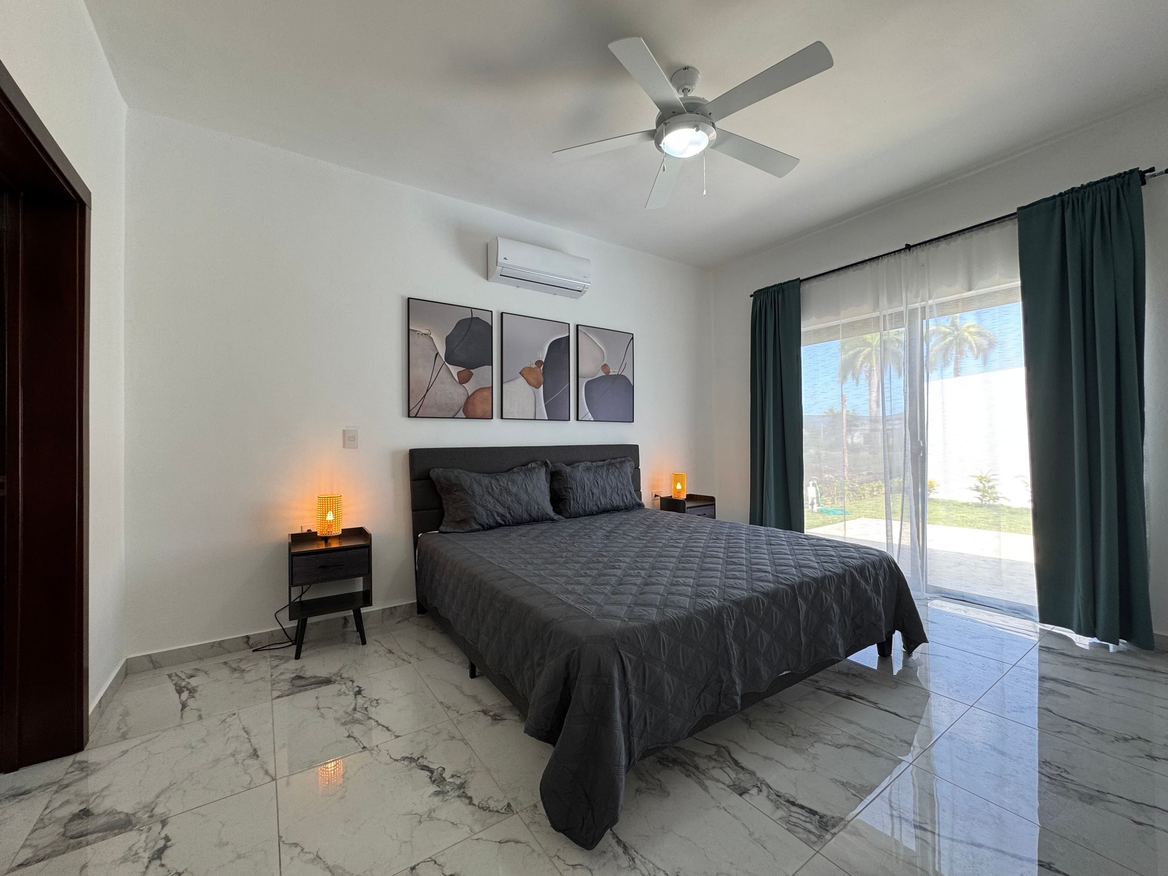 فيلا جديدة من 3 غرف نوم مع مسبح خاص في Sosúa Ocean Village — Bedroom