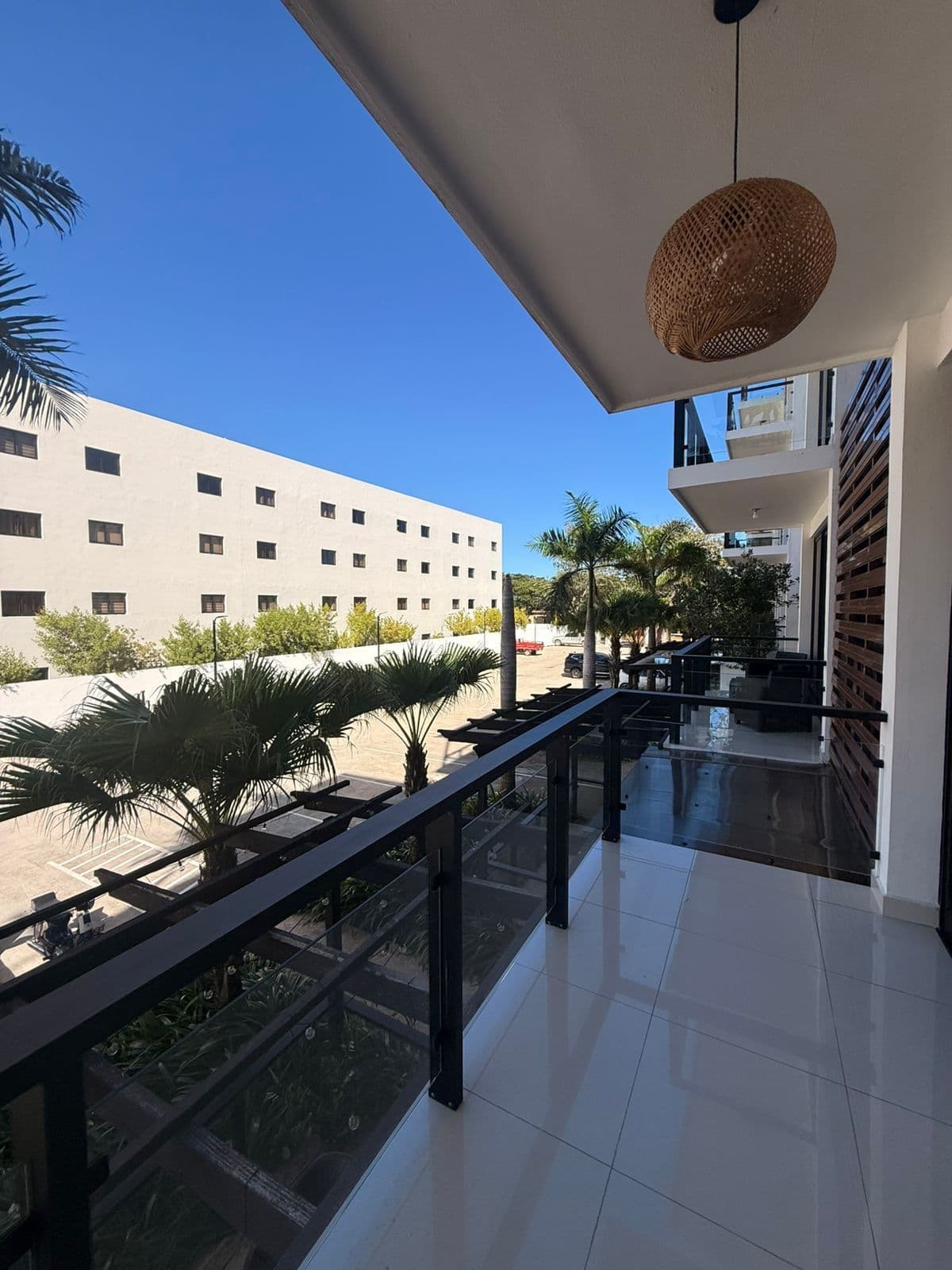 Квартира з 3 спальнями на березі океану на Malecón у Пуерто-Плата — Balcony