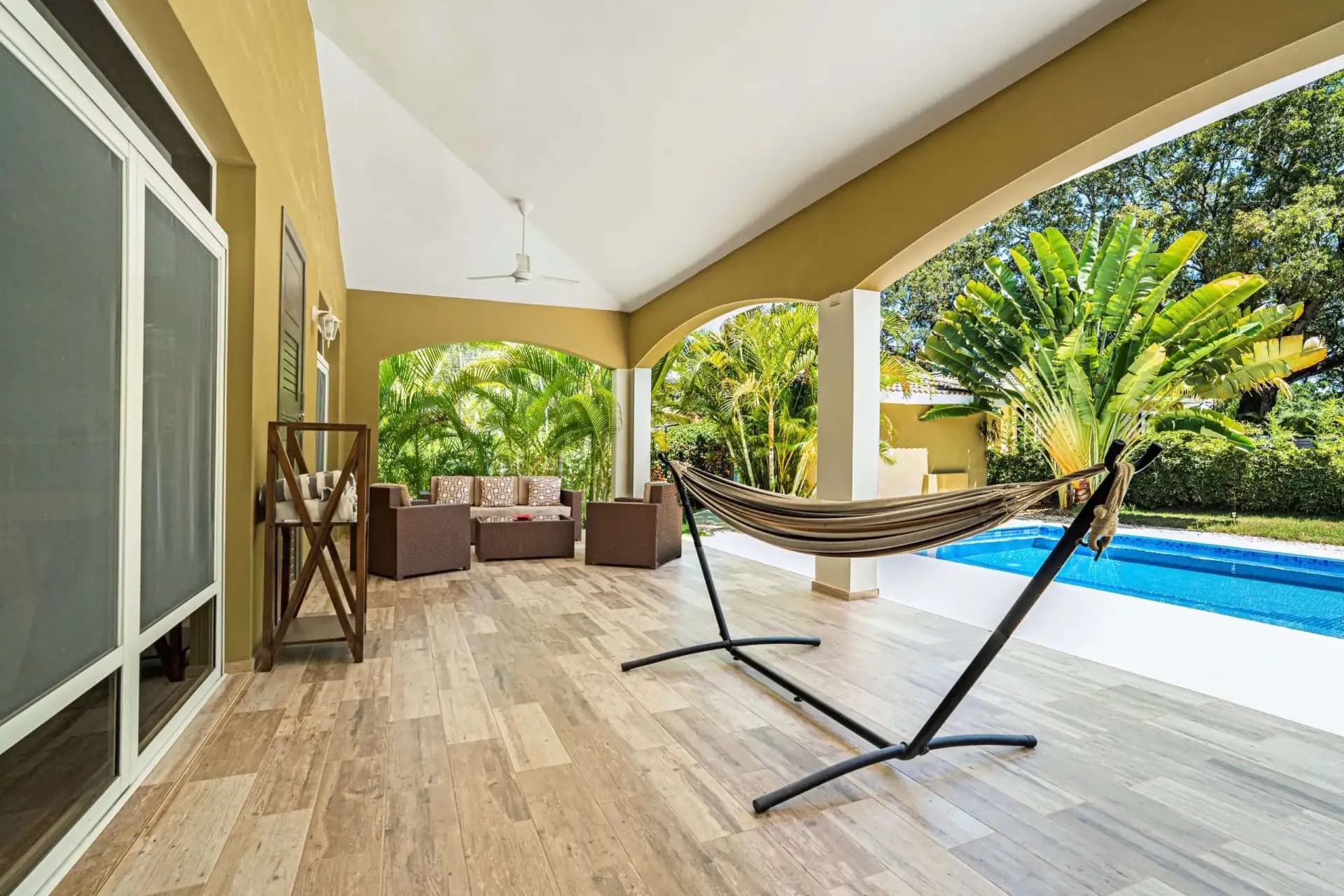 4-Bedroom Lotus Model Villa with Private Pool in Sosúa — Terrace