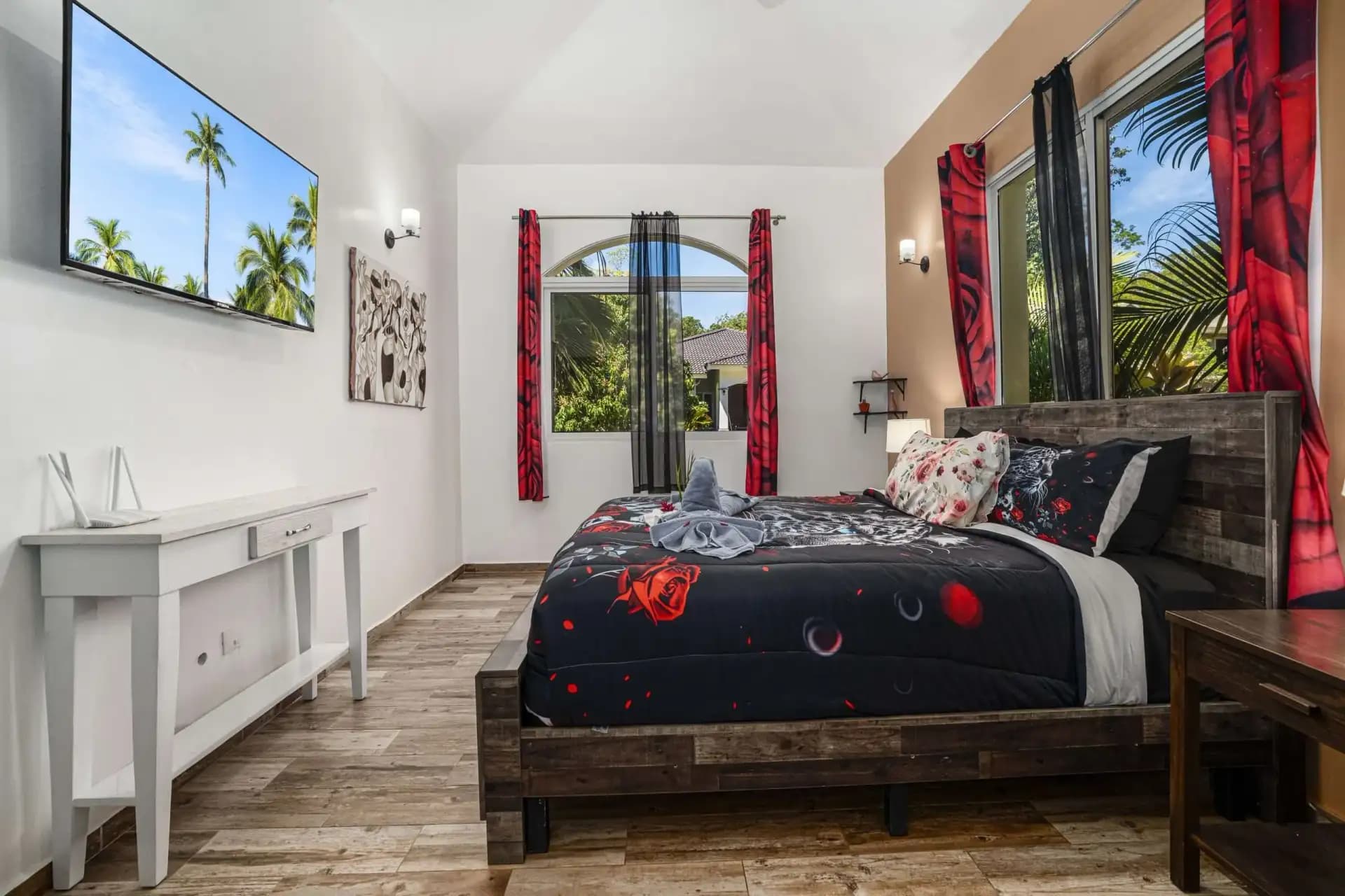 4-Bedroom Lotus Model Villa with Private Pool in Sosúa — Bedroom
