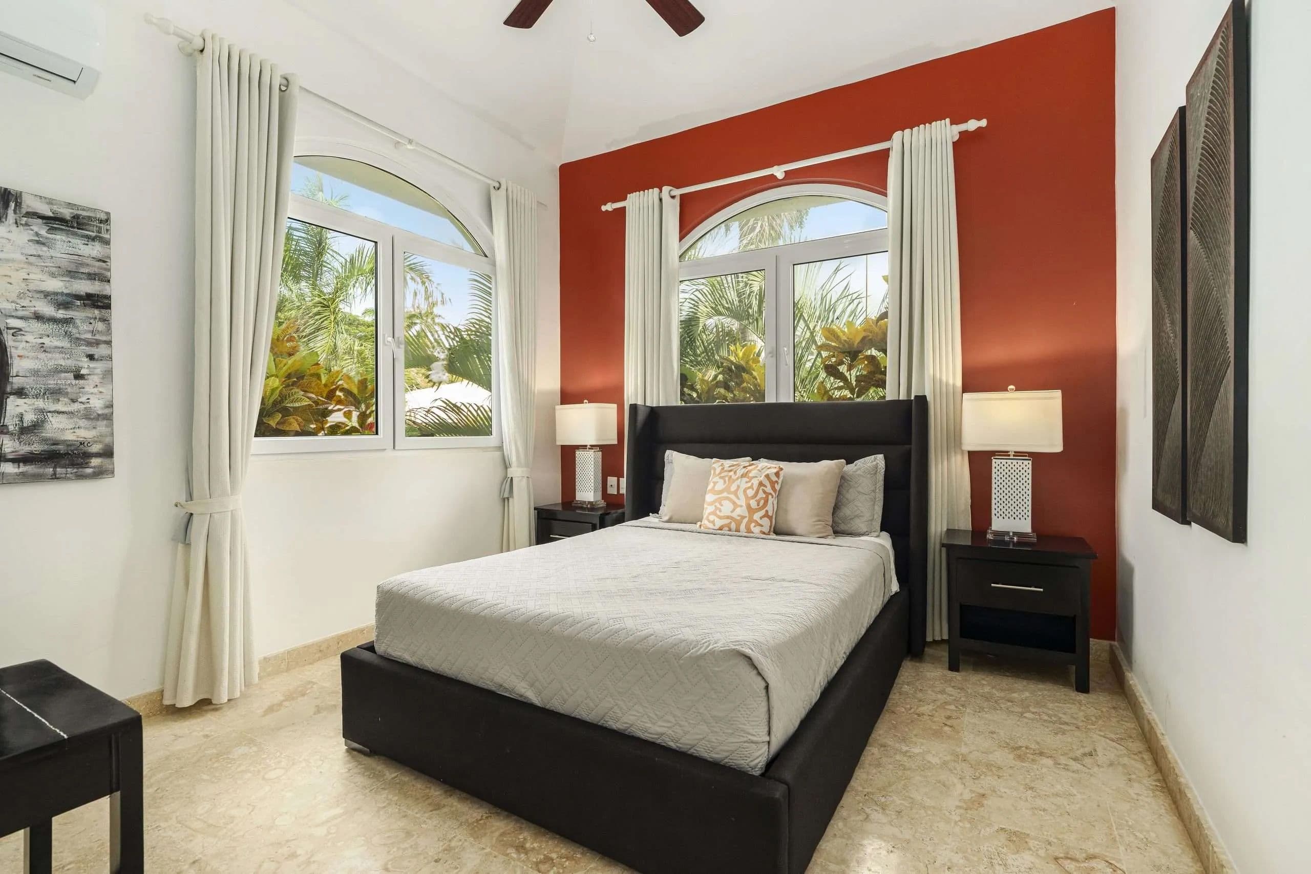 4-Bedroom Furnished Villa with Private Pool in Sosúa — Bedroom