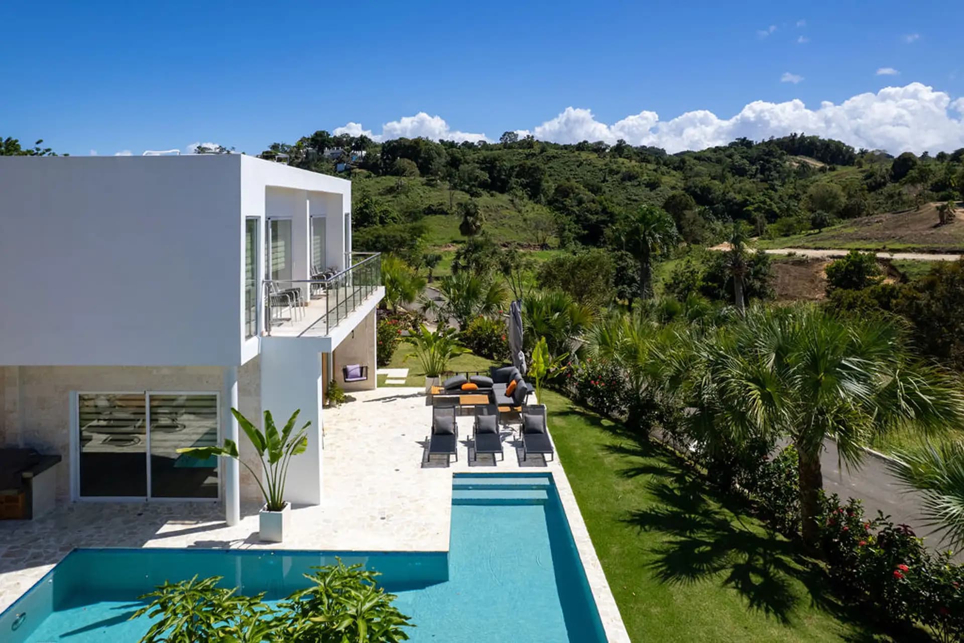 Villa mit 2 Schlafzimmern, Pool und Erweiterungsfläche in Agua Dulce, Sosúa — Pool
