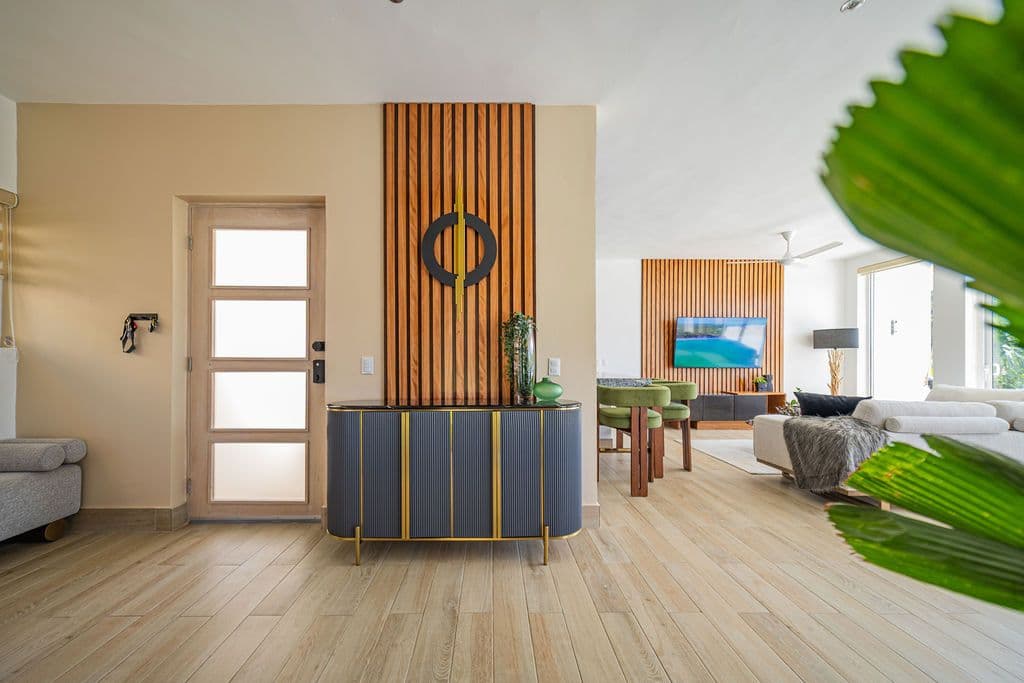 Villa mit 2 Schlafzimmern, Pool und Erweiterungsfläche in Agua Dulce, Sosúa — Flur