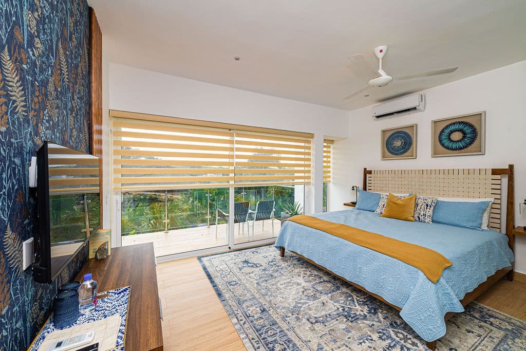 Villa mit 2 Schlafzimmern, Pool und Erweiterungsfläche in Agua Dulce, Sosúa — Schlafzimmer