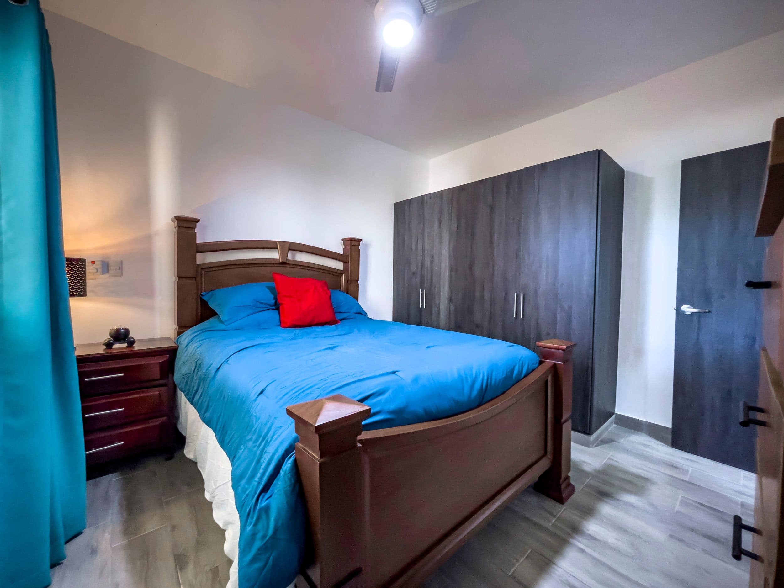 1-Bedroom Furnished Condo near Sosúa Beach in Hill Side Condos — Bedroom