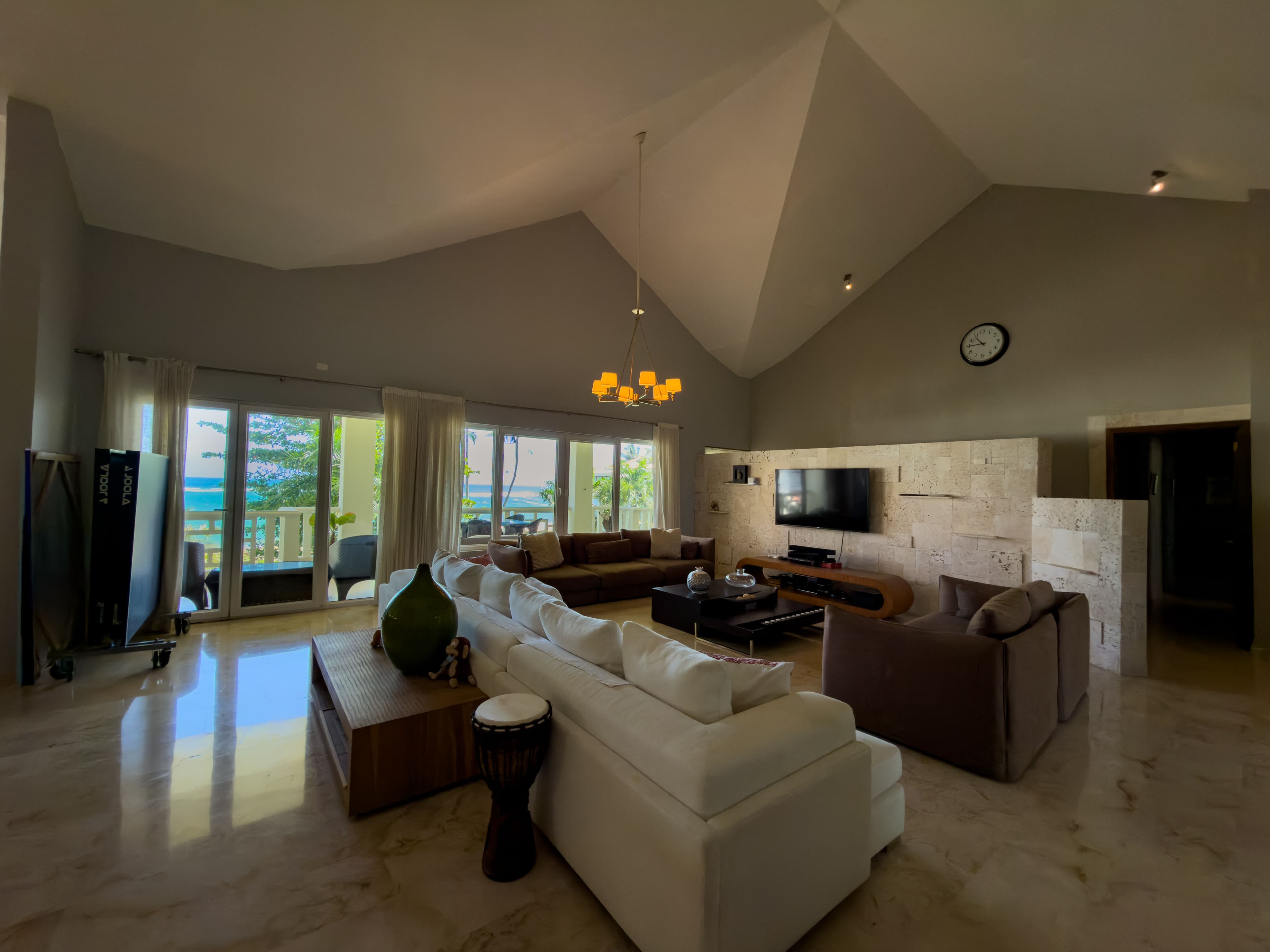 Penthouse 4 chambres en bord de plage avec terrasses face à l'océan à Cabarete, photo 4