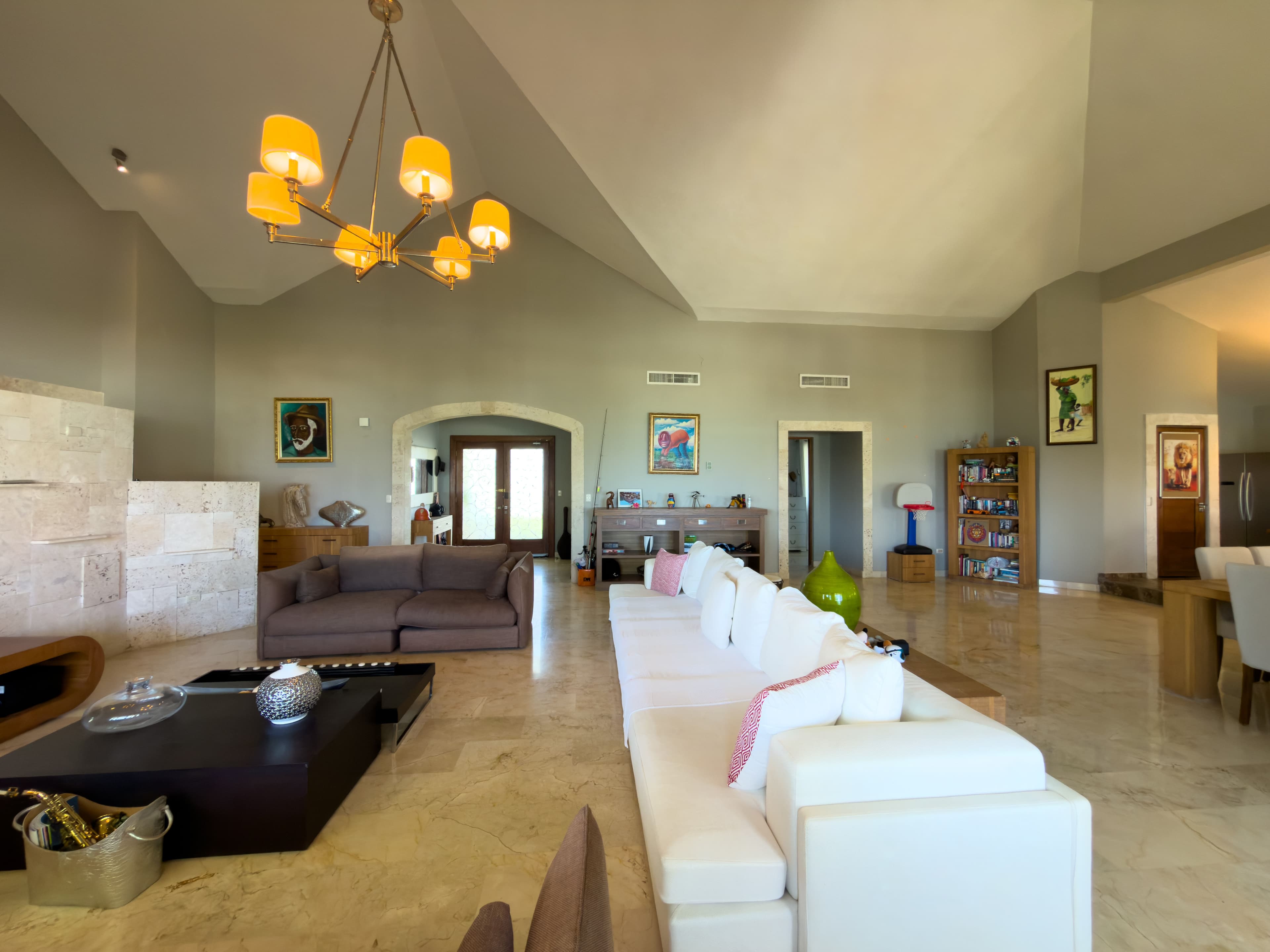 Penthouse 4 chambres en bord de plage avec terrasses face à l'océan à Cabarete, photo 6