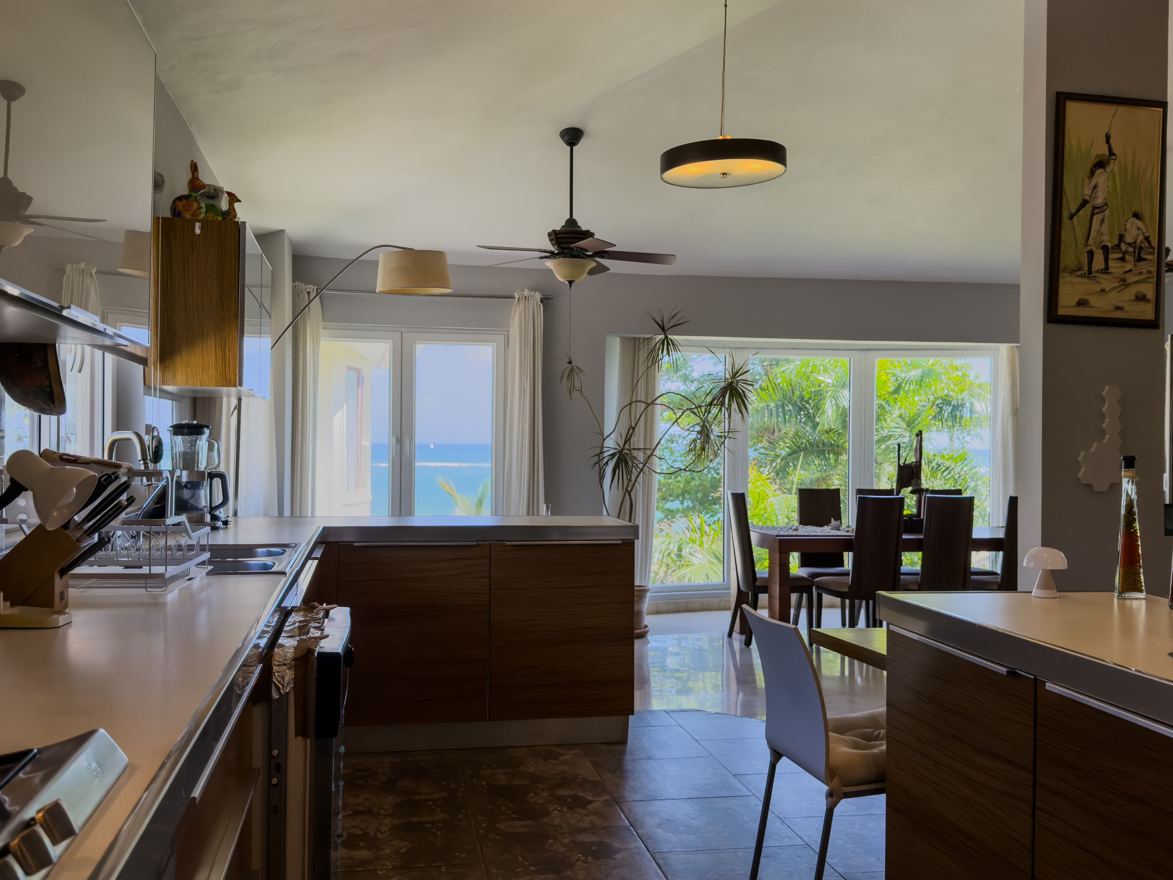 Penthouse 4 chambres en bord de plage avec terrasses face à l'océan à Cabarete, photo 10