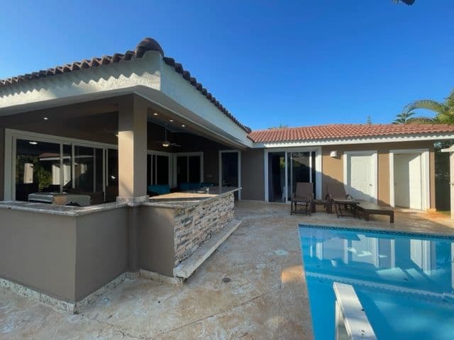 3-Bedroom Villa with Pool in Casa Linda, Sosúa — Terrace