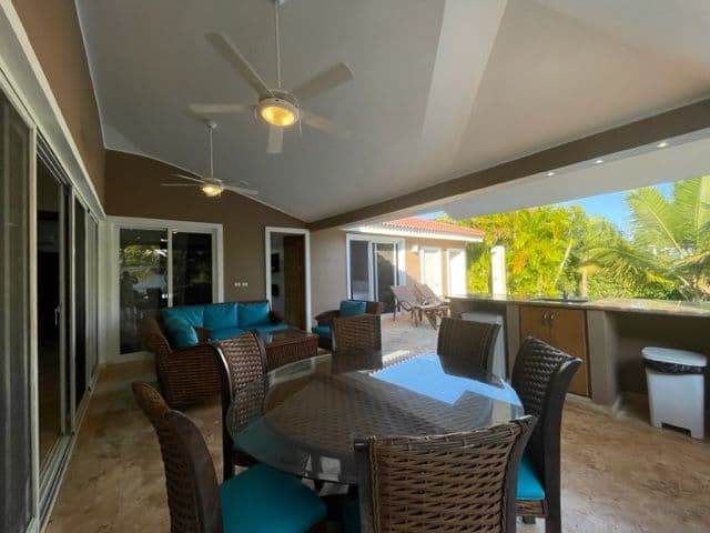 3-Bedroom Villa with Pool in Casa Linda, Sosúa — Terrace