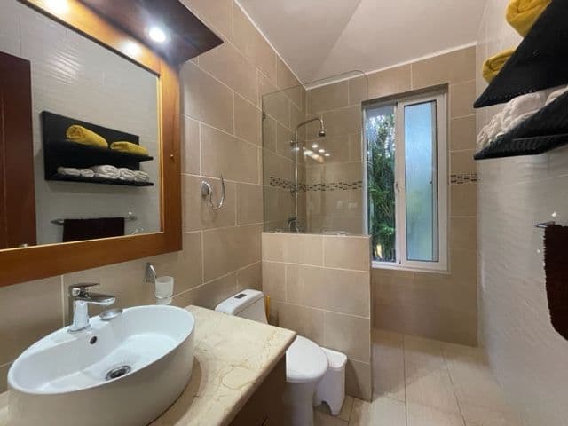 3-Bedroom Villa with Pool in Casa Linda, Sosúa — Bathroom