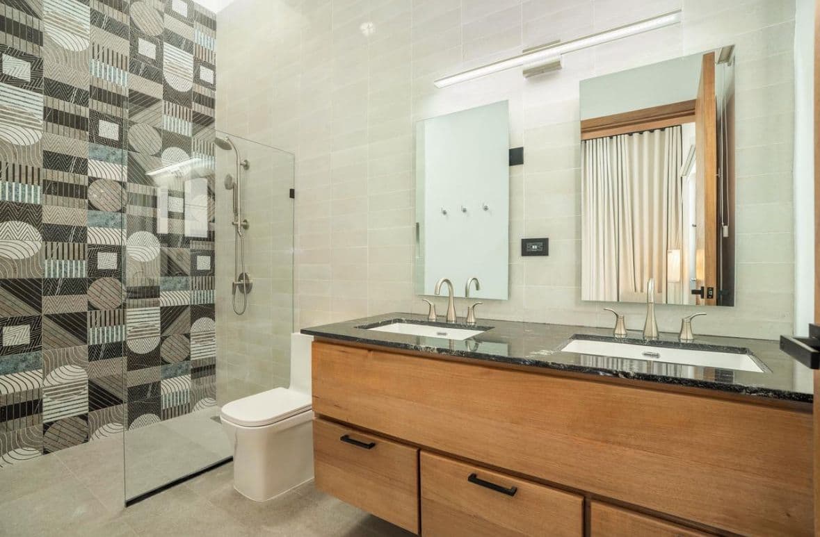 3-Bedroom Custom Villa with Private Pool at Kite Beach, Cabarete — Bathroom