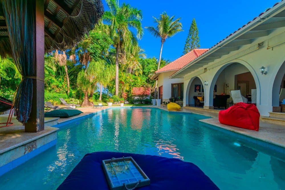 فيلا من 4 غرف نوم مع مسبح خاص في Sea Horse Ranch، Cabarete، الصورة 13