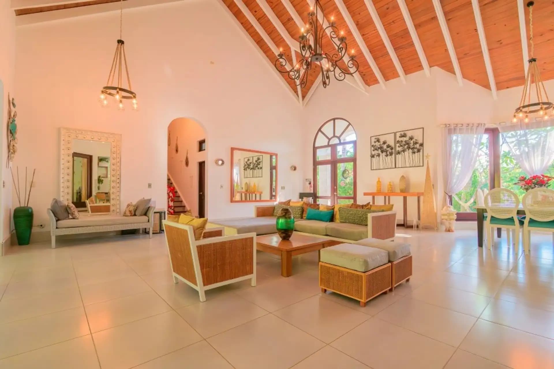 فيلا من 4 غرف نوم مع مسبح خاص في Sea Horse Ranch، Cabarete، الصورة 3