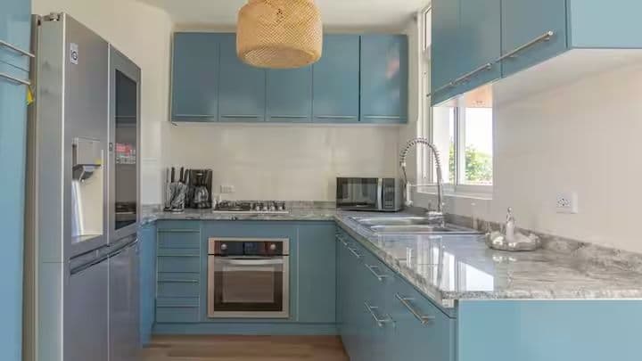 فيلا من 3 غرف نوم مع جناح ضيوف خاص في Casa Linda، Sosúa — Kitchen