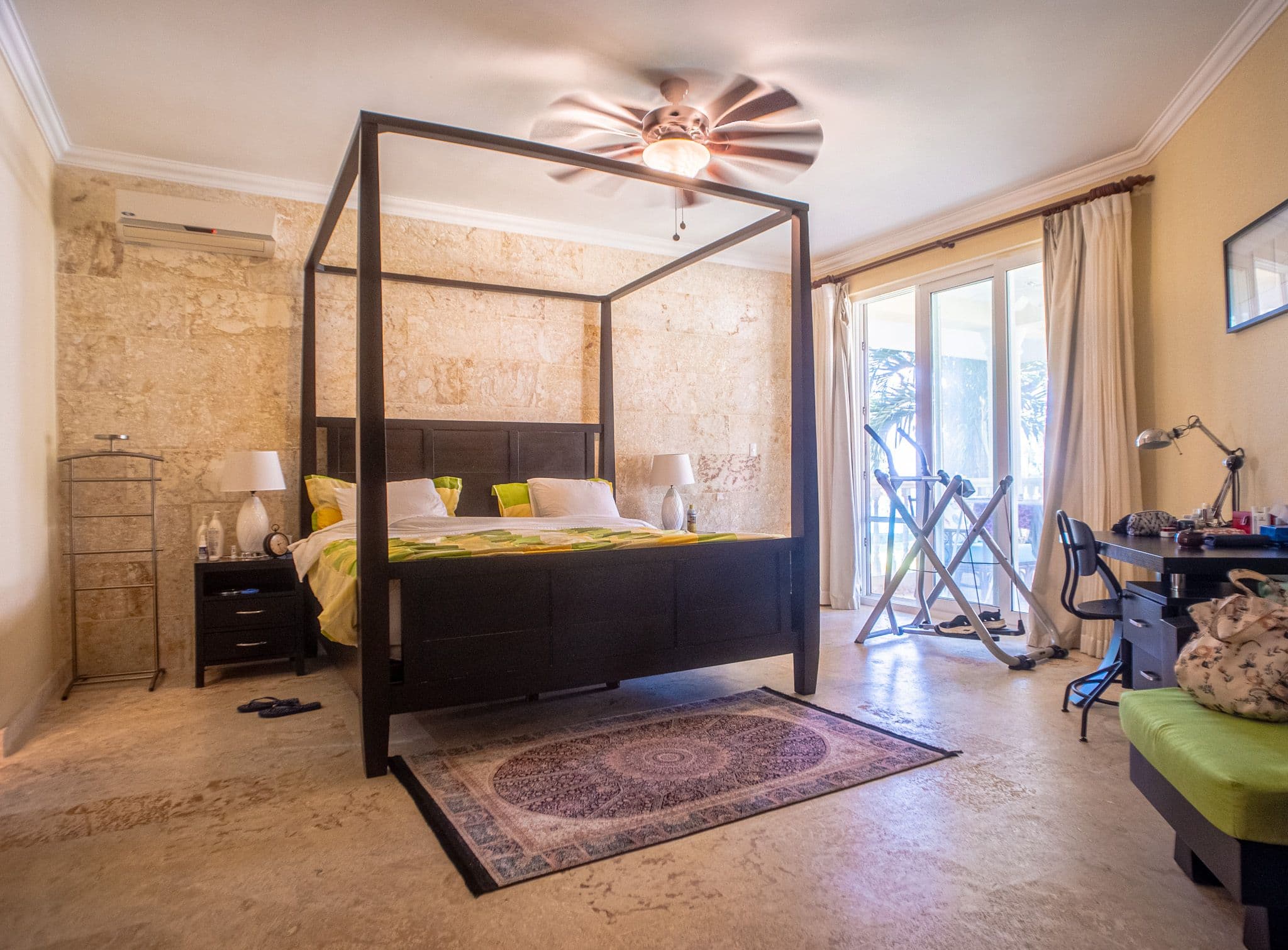 2-Bedroom Ocean View Apartment in Hispaniola Beach, Sosúa — Bedroom