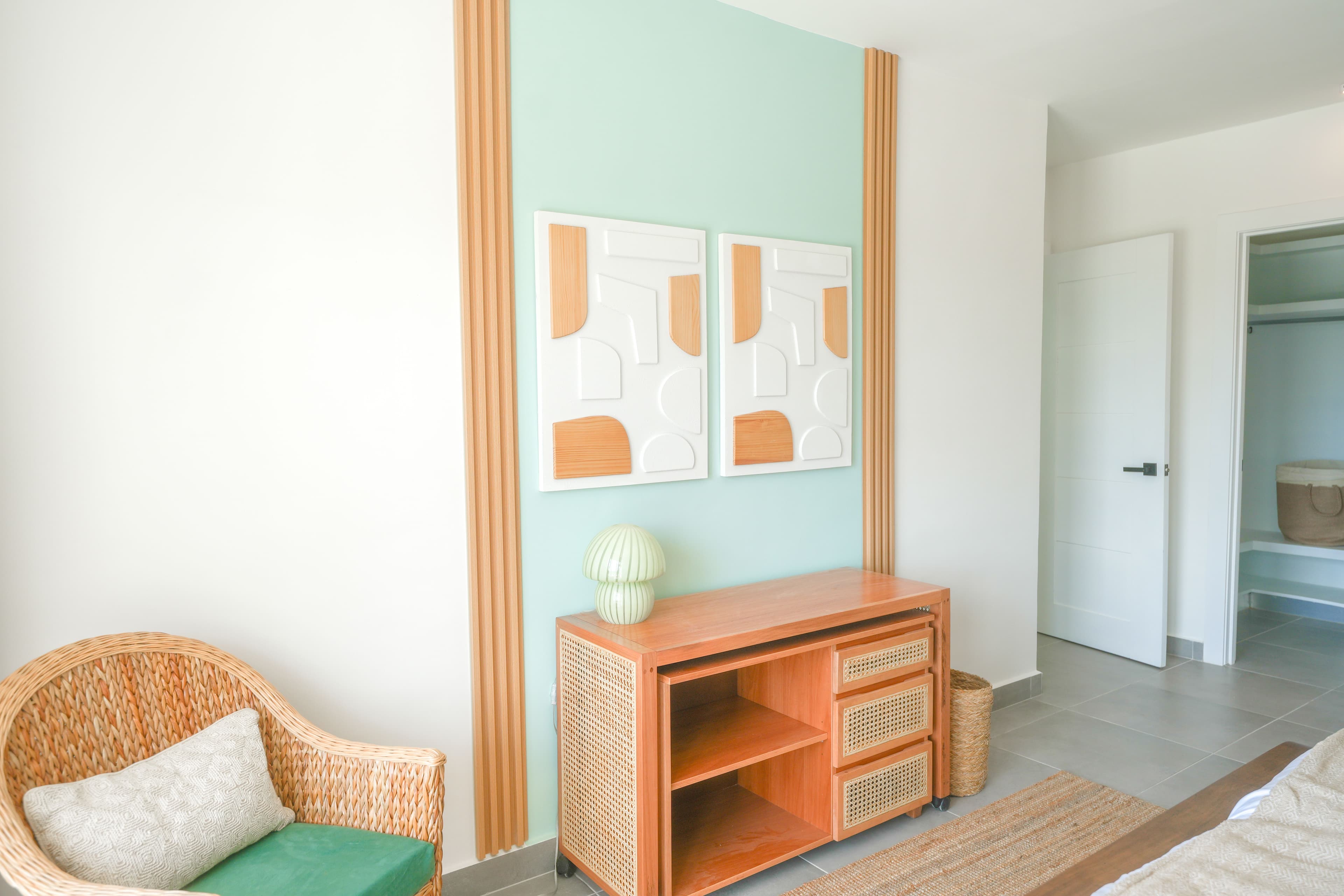 3-Bedroom Condo with Resort Amenities near Encuentro Beach, Cabarete — Bedroom