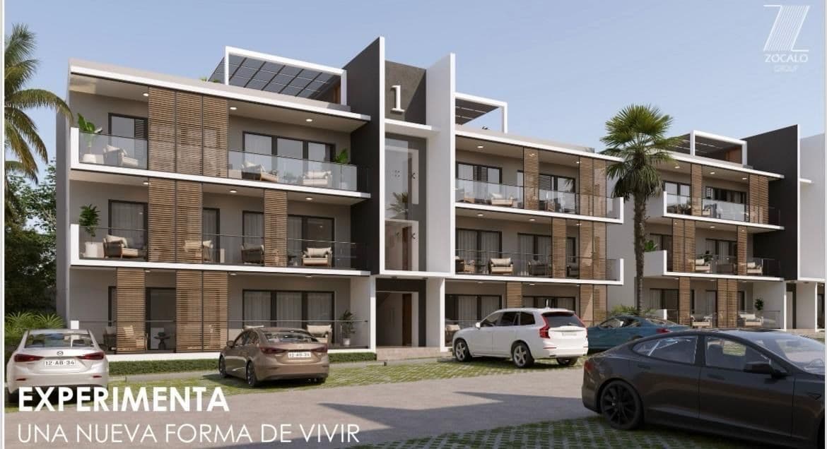 Квартира с 1 спальней и террасой 70 m² в Sosúa, фото 2