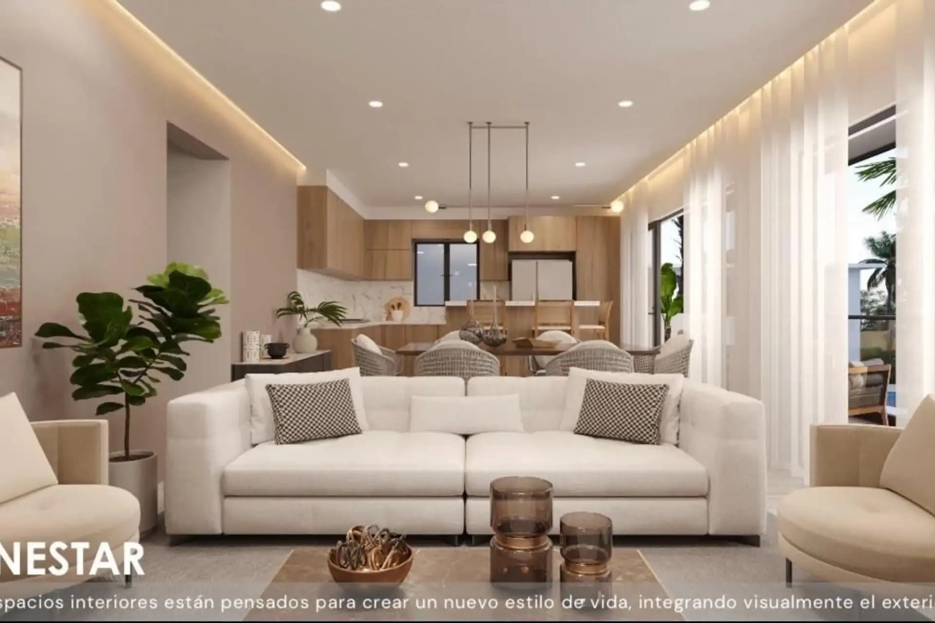 Квартира с 1 спальней и террасой 70 m² в Sosúa, фото 4