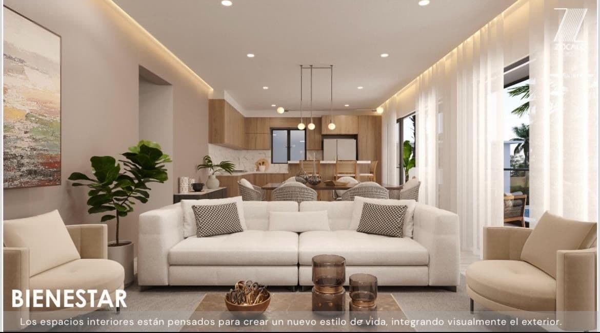 Квартира с 1 спальней и террасой 70 m² в Sosúa, фото 4