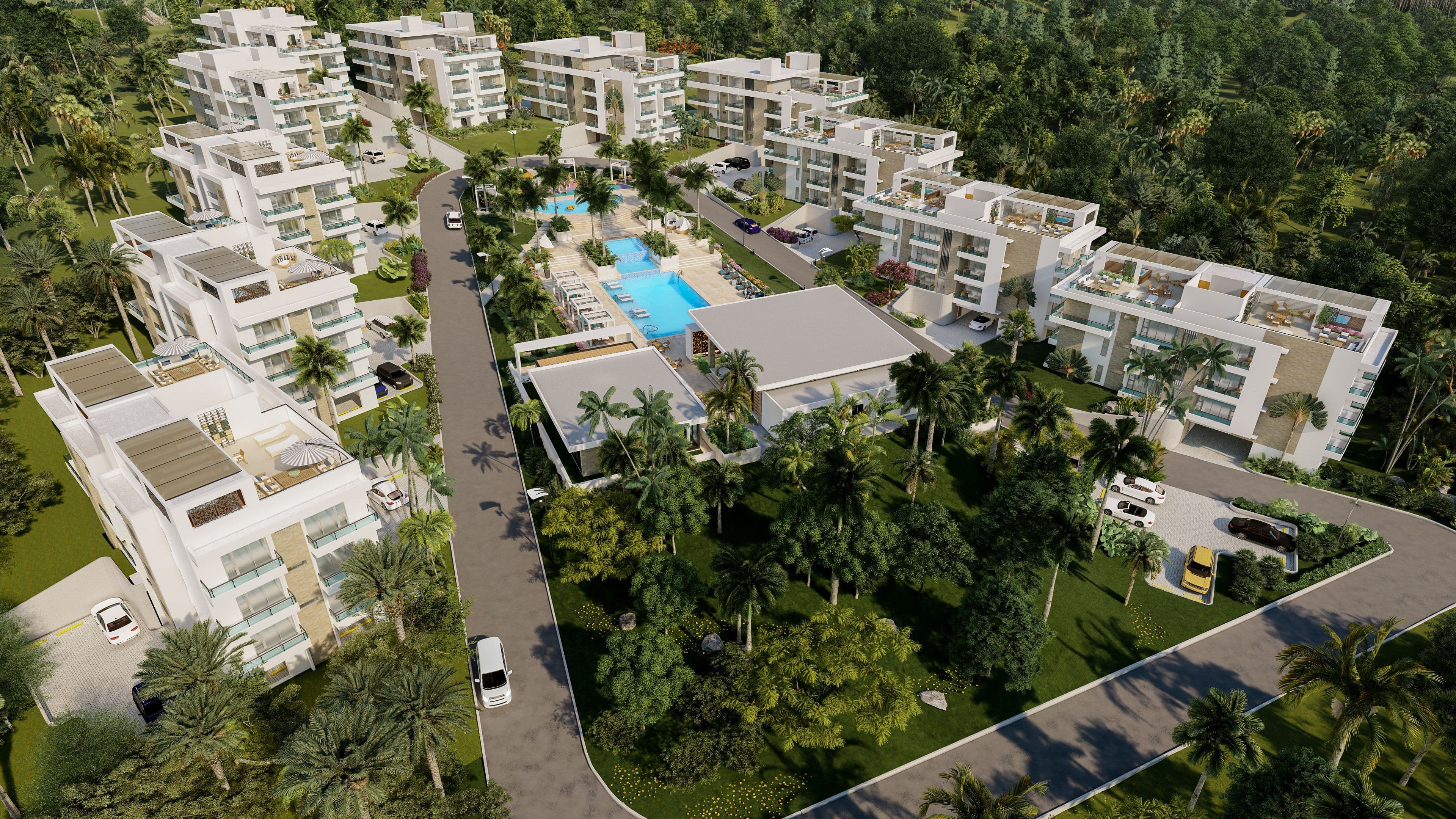 2-Bedroom Condo with Private Terrace near Cabarete Beaches — Exterior